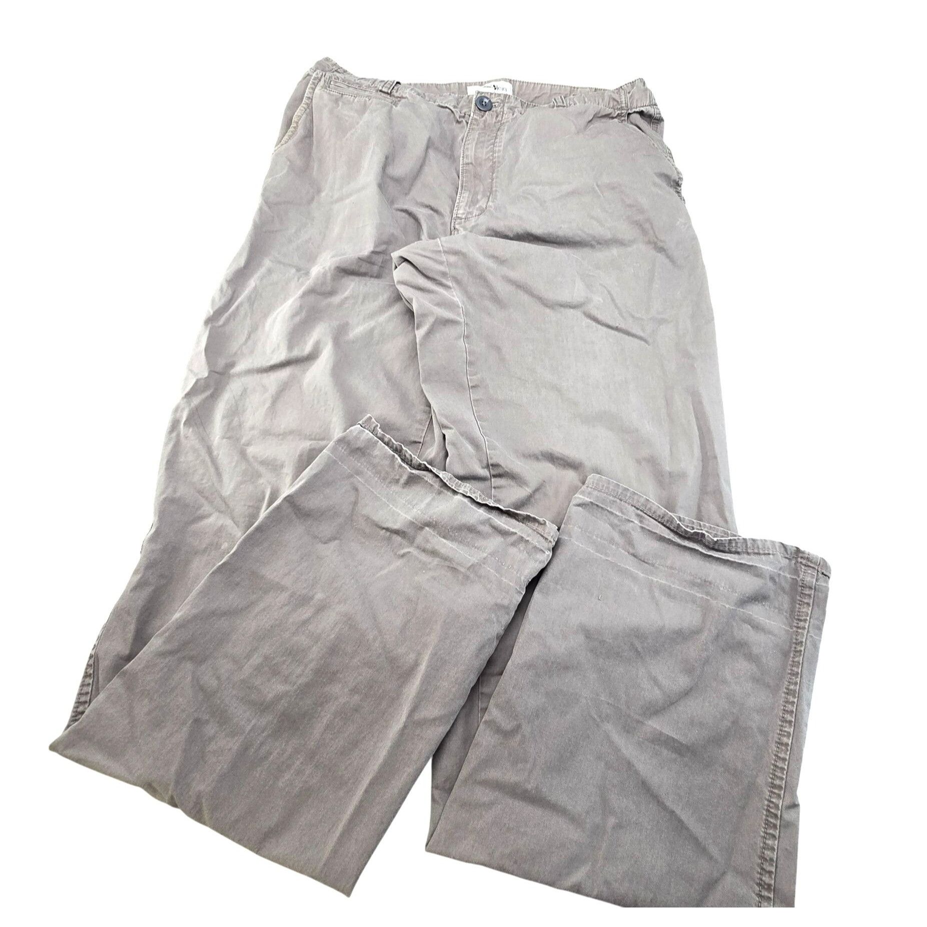 Other Calvin Klein Dylan Mens Casual Pants 32x34 Gray 100% Cotton Size US 32 / EU 48 - 2 Thumbnail