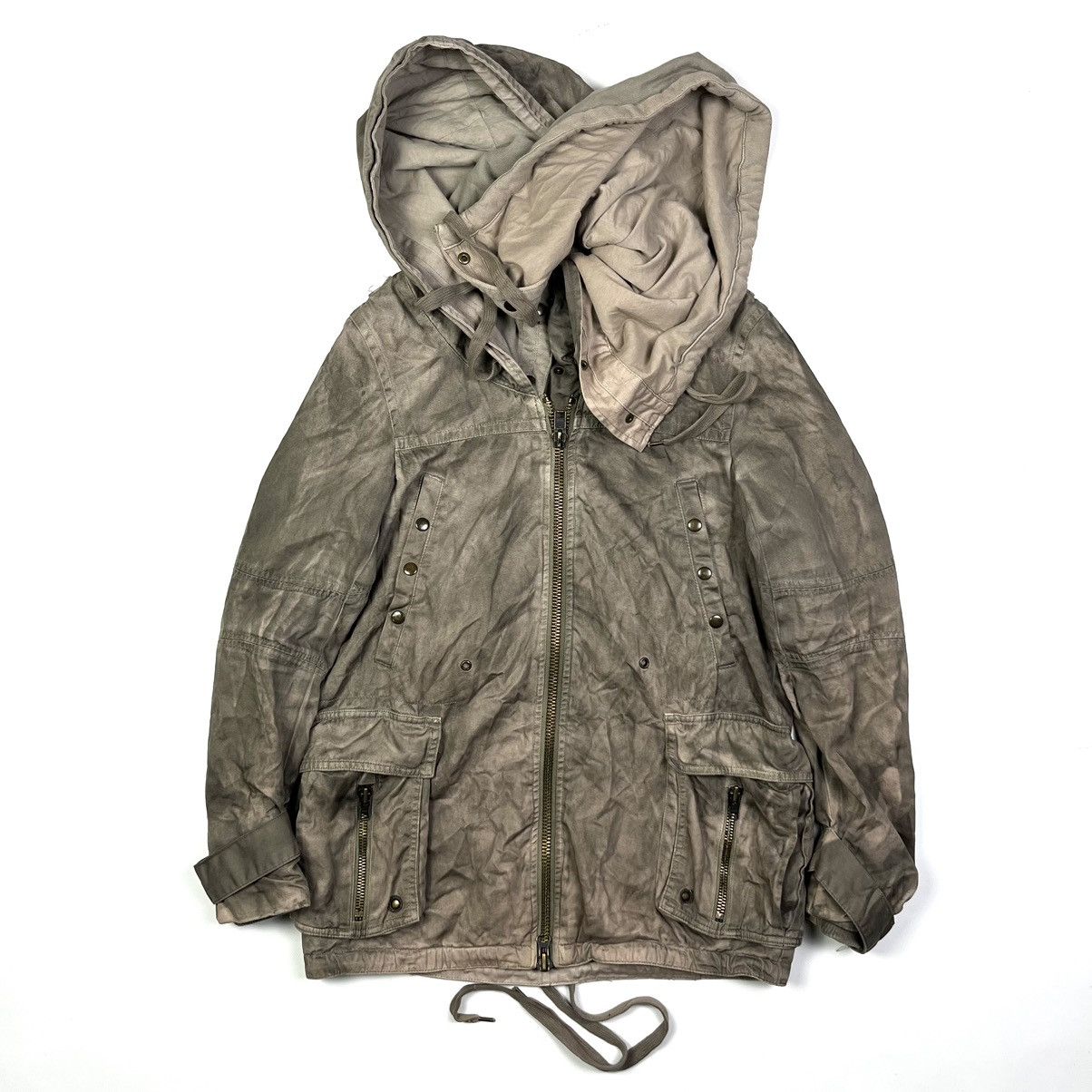 Allsaints Japanese Brand Streetwear Allsaints SpitalfIelds Y2K Vintage Jacket Japanese Brand Grailed
