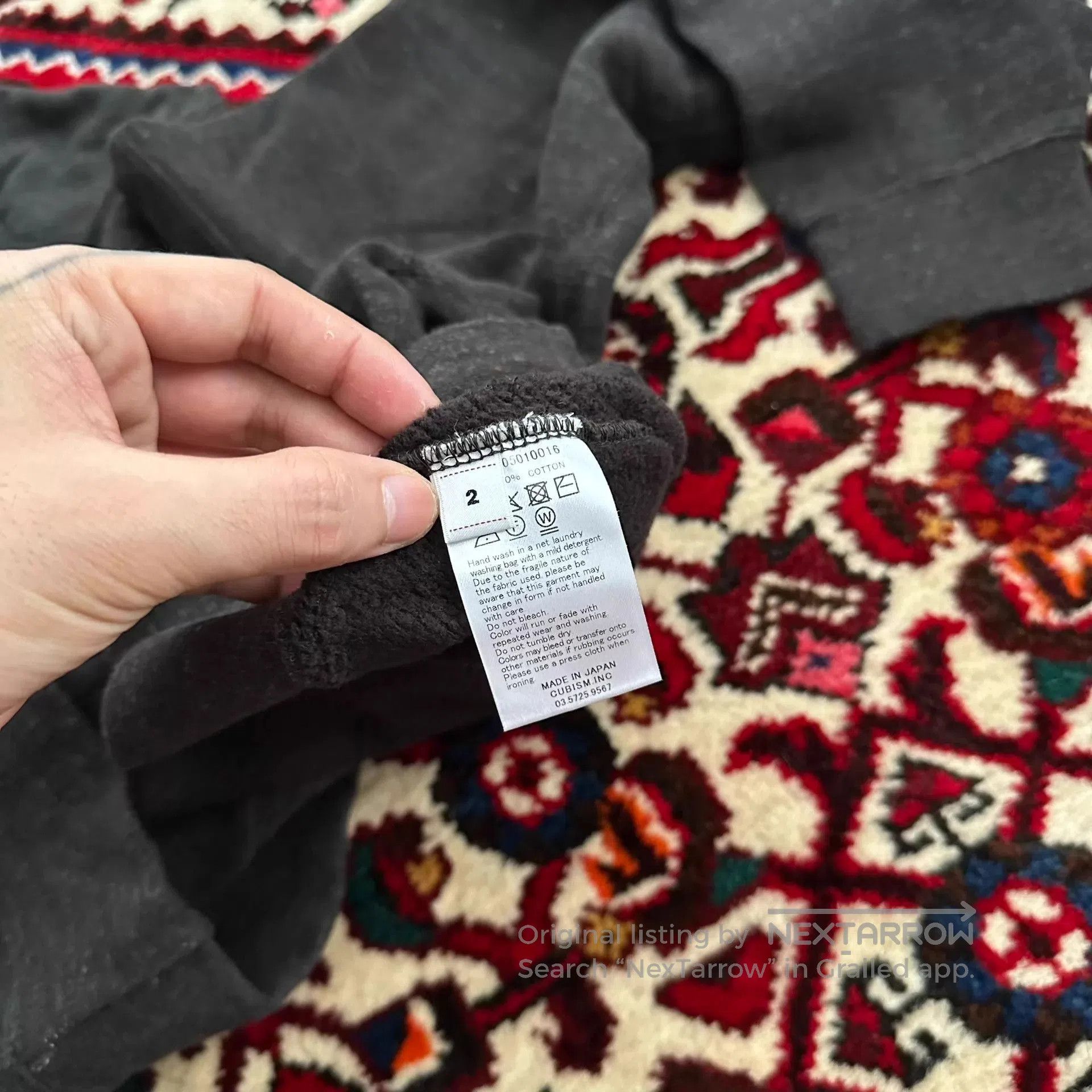 Visvim Oversized Crewneck Sweatshirt. Size US M / EU 48-50 / 2 - 5 Thumbnail