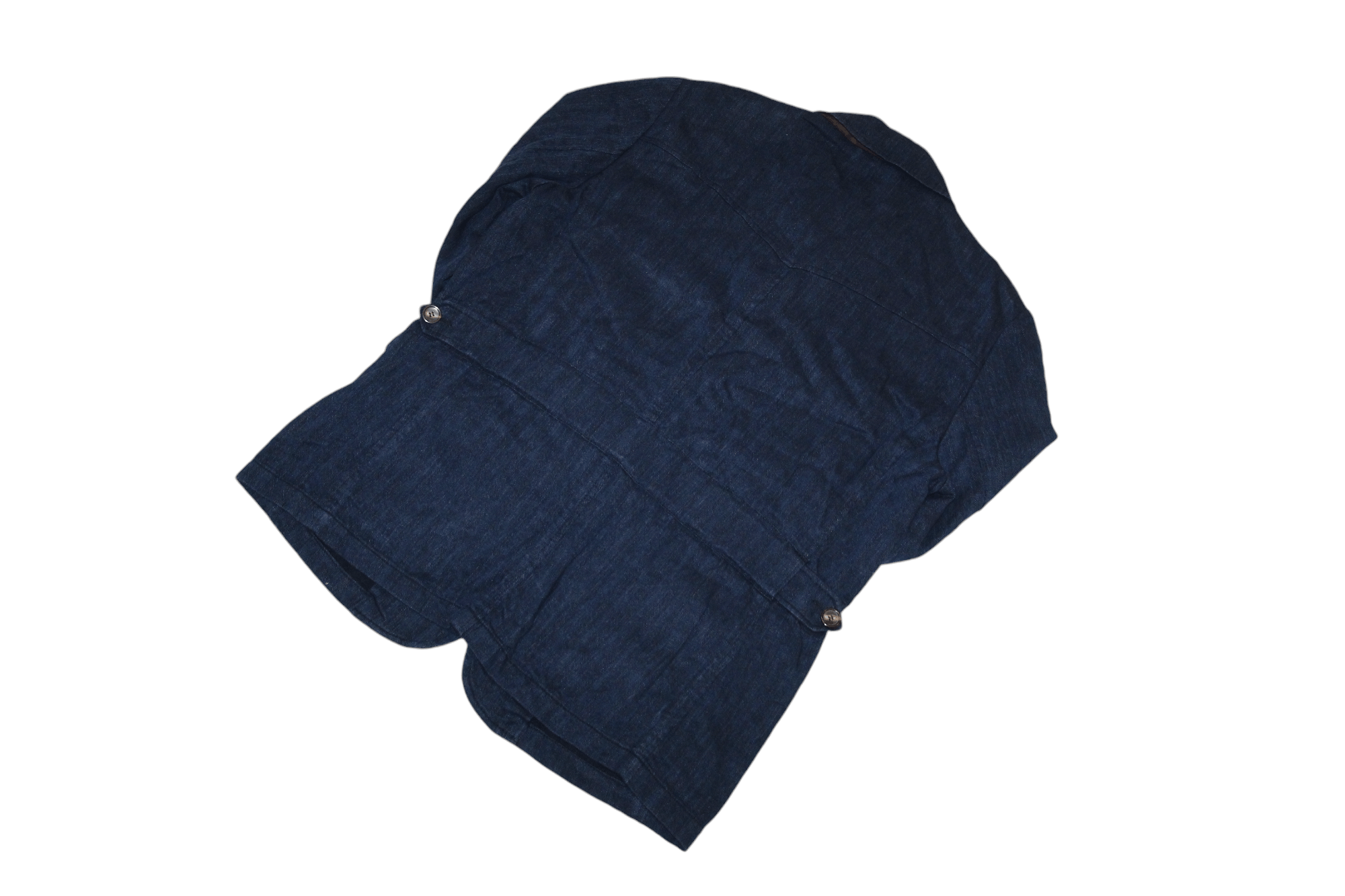 Other UK Beaver's Herringbone Indigo Cotton Linen Twill Field Jacket Size US M / EU 48-50 / 2 - 8 Thumbnail