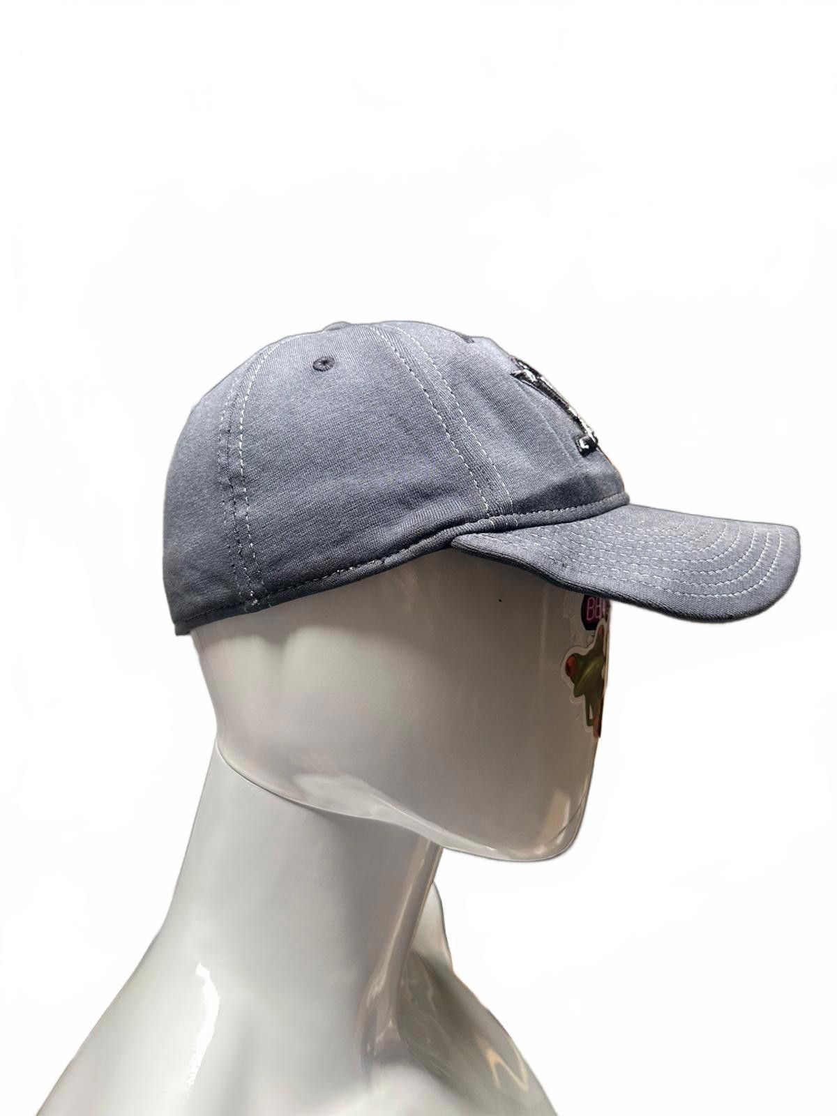 Adidas Adidas Grey Baseball Cap with Embroidered Design Size ONE SIZE - 4 Thumbnail