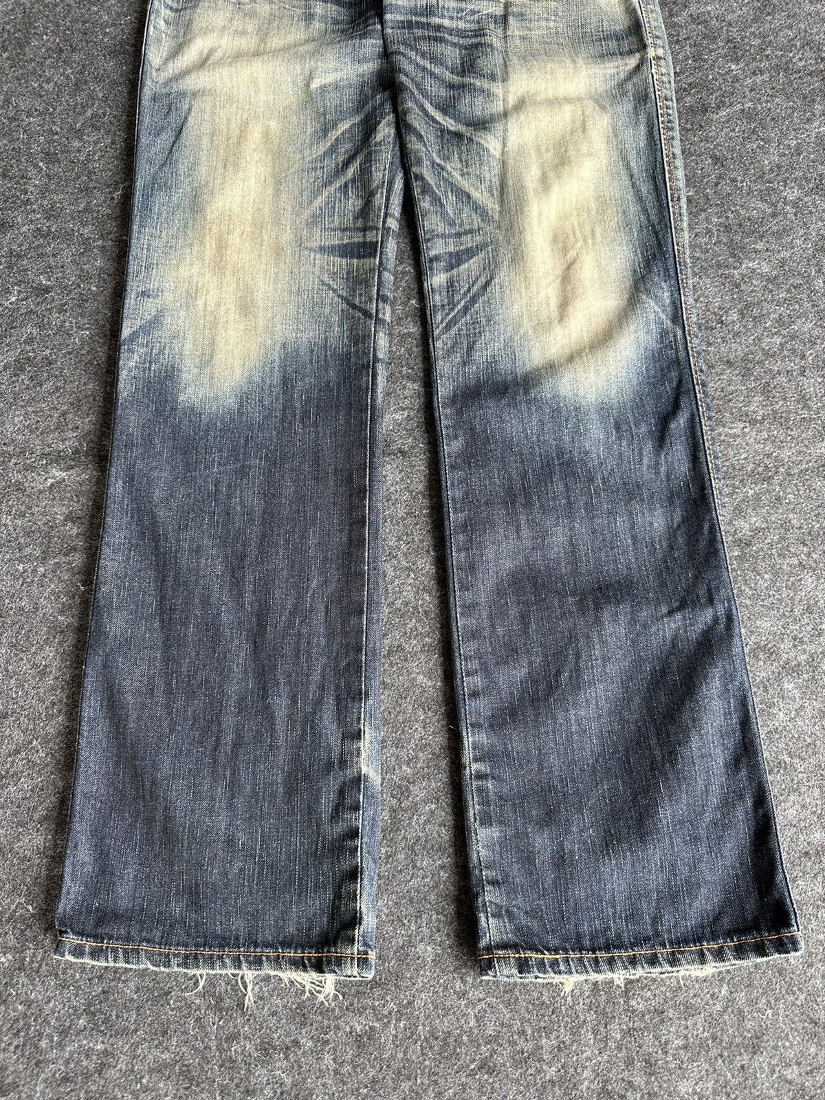 Edwin Vintage Edwin 503 Bluetrip Faded Washed Denim 32x34 D432 Size US 32 / EU 48 - 3 Thumbnail