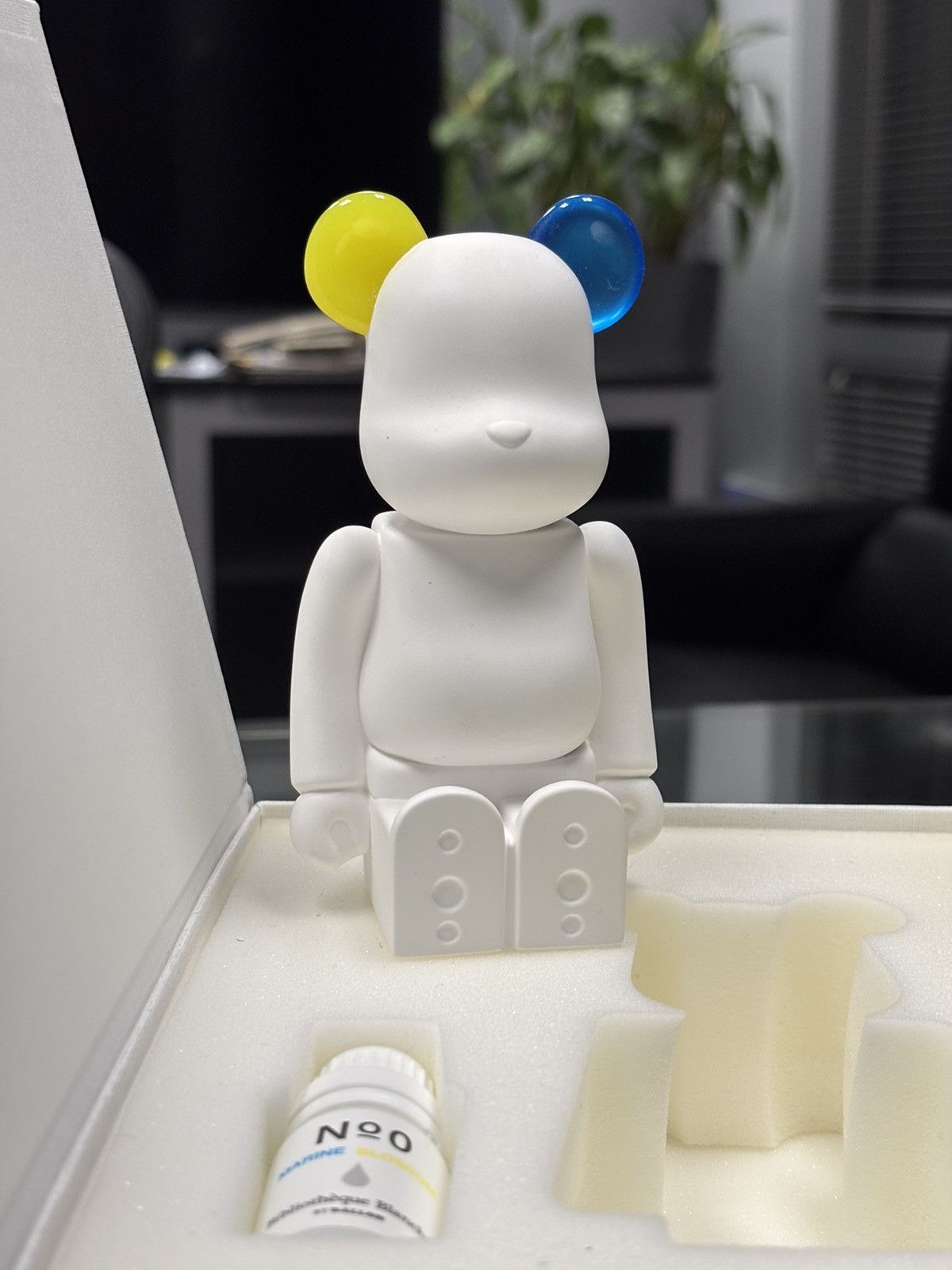 Medicom Toy Bearbrick Aroma Ornament No.0 Color-W-Double YELLOW/BLUE Size ONE SIZE - 15 Thumbnail