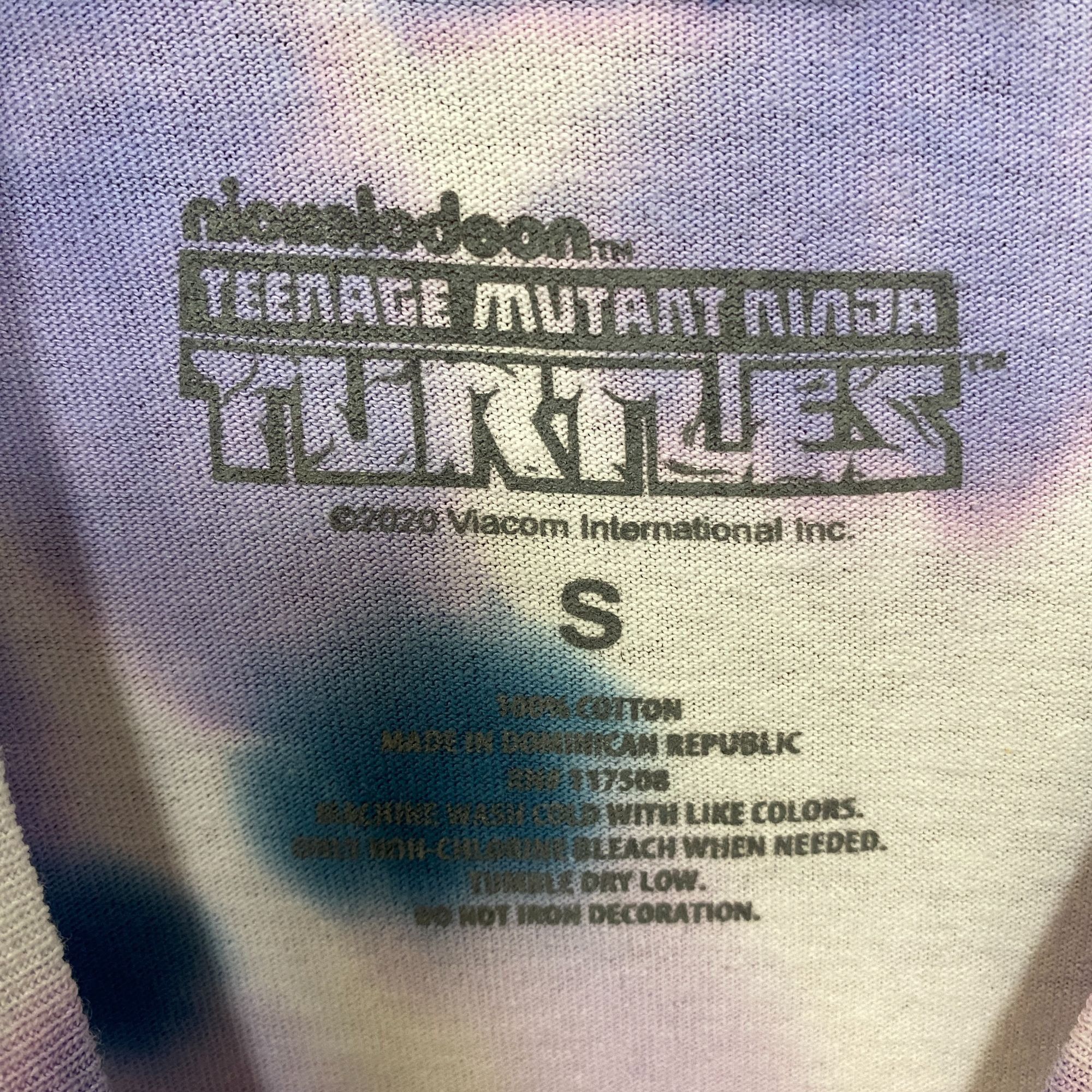 Nickelodeon Teenage Mutant Ninja Turtles TMNT Tie Dye T-shirt Small Size US S / EU 44-46 / 1 - 4 Thumbnail