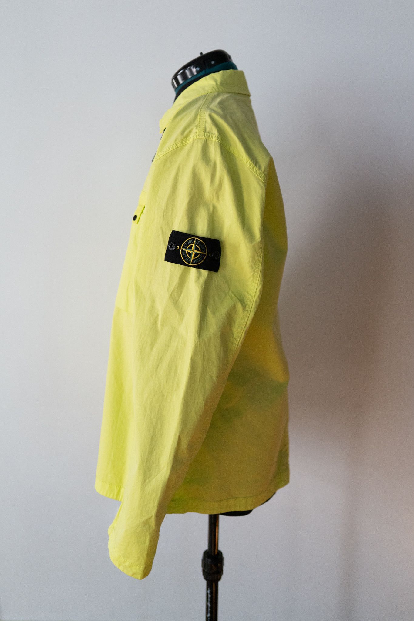 Stone Island STONE ISLAND NEON YELLOW ZIP JACKET SZ XL Size US XL / EU 56 / 4 - 3 Thumbnail