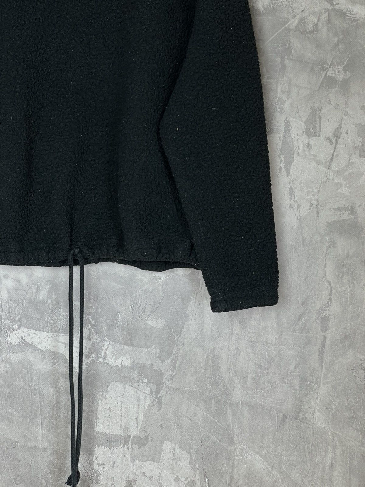 Nike × Vintage NIKE VINTAGE RARE TEDDY BLACK Y2K SWEATSHIRT Y2K Size S / US 4 / IT 40 - 6 Thumbnail