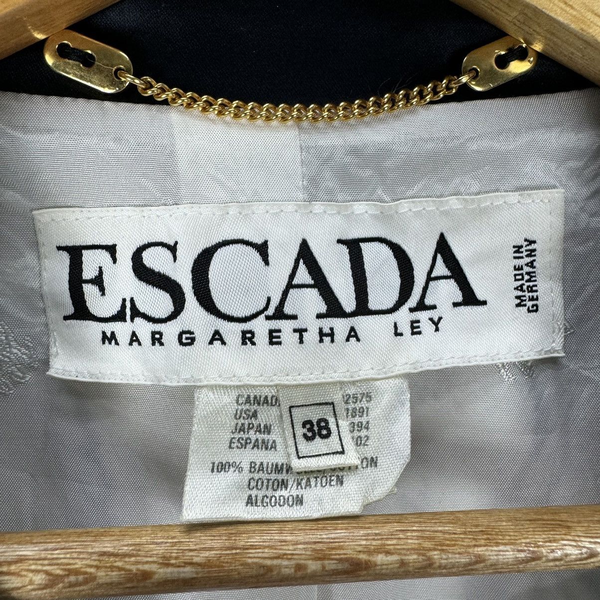 Escada × Vintage ⚡️ESCADA MARGARETHA LEY CLUB SPORT PRINT JACKET Size M / US 6-8 / IT 42-44 - 9 Thumbnail
