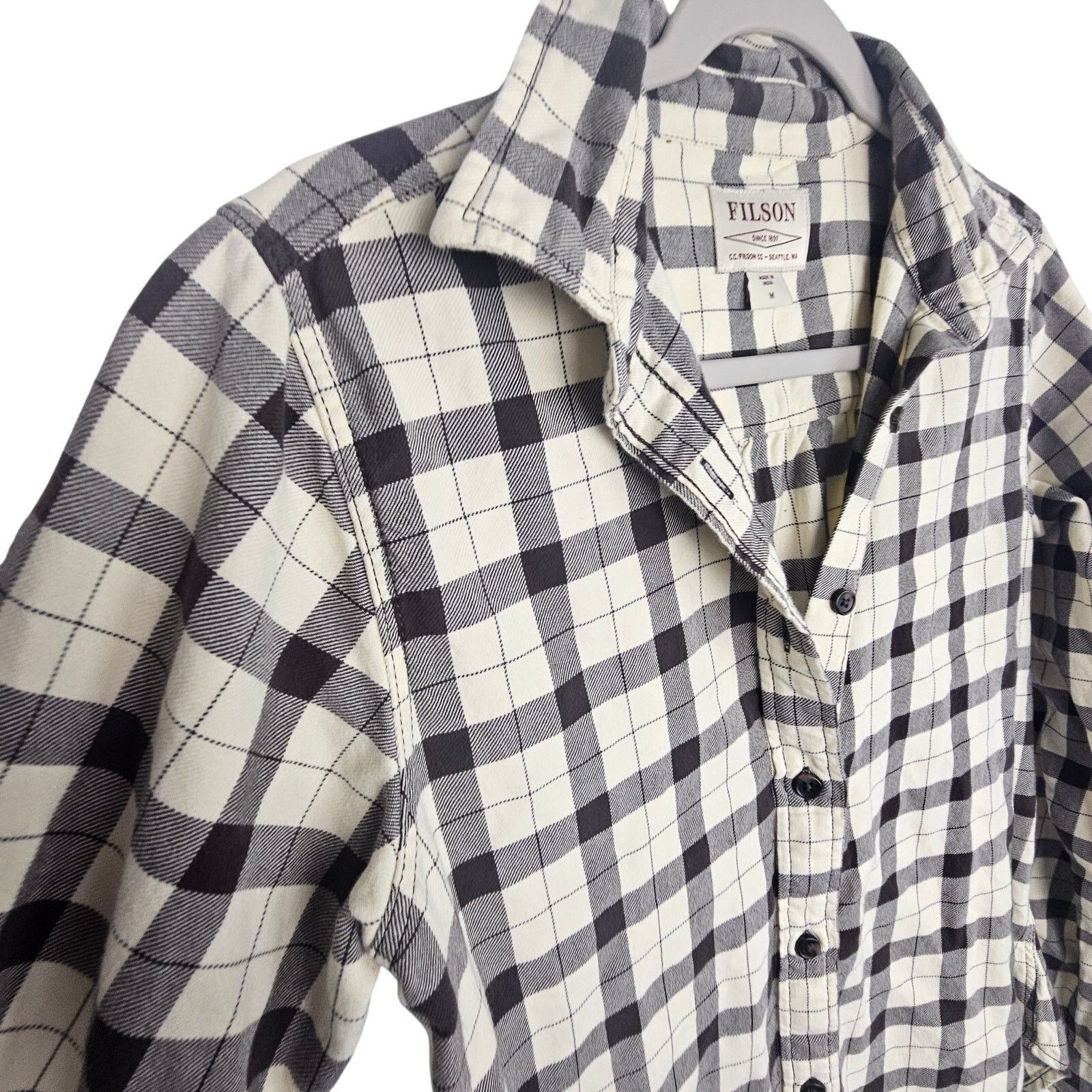 Filson Filson Womens Plaid Flannel Shirt Sz M Gorpcore Outdoor Size M / US 6-8 / IT 42-44 - 5 Thumbnail