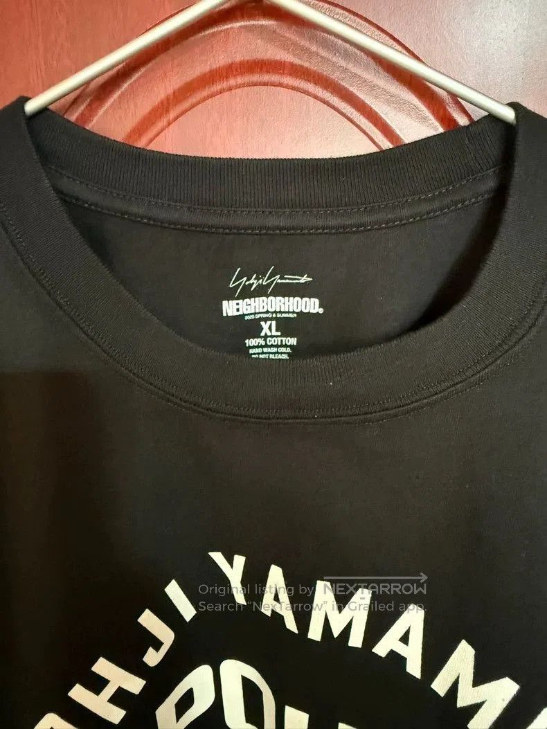 Yohji Yamamoto Yohji Yamamoto Collaboration Short Sleeve Tee Size US L / EU 52-54 / 3 - 3 Thumbnail