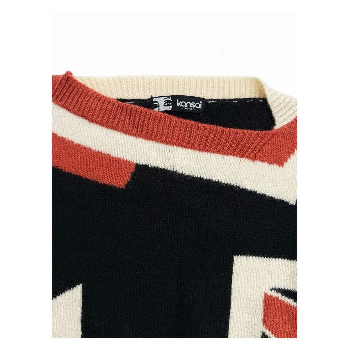 Kansai Yamamoto Kansai Yamamoto 80’s Crop Knit Layer Size US M / EU 48-50 / 2 - 2 Thumbnail