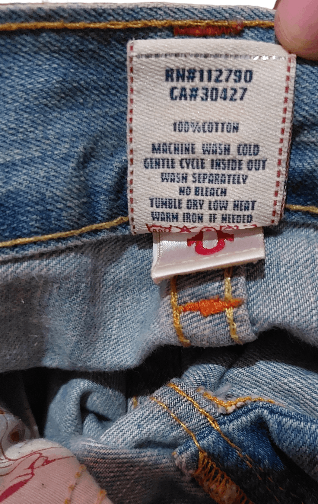 True Religion × Vintage Vrg True Religion Flared Jeans Size US 33 - 9 Thumbnail