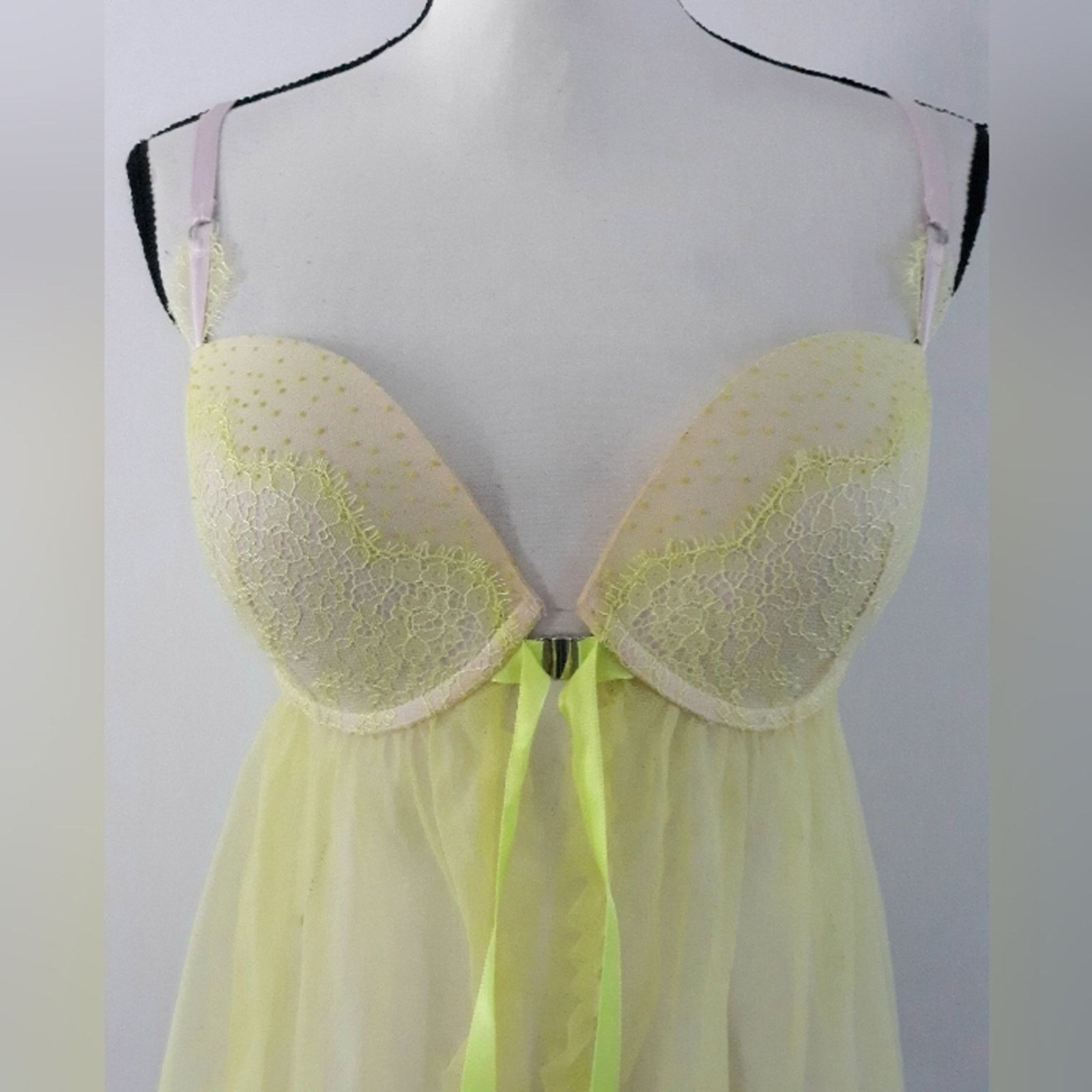 Victoria's Secret VTG Y2K VS Push Up Lingerie 36D Size M / US 6-8 / IT 42-44 - 2 Thumbnail