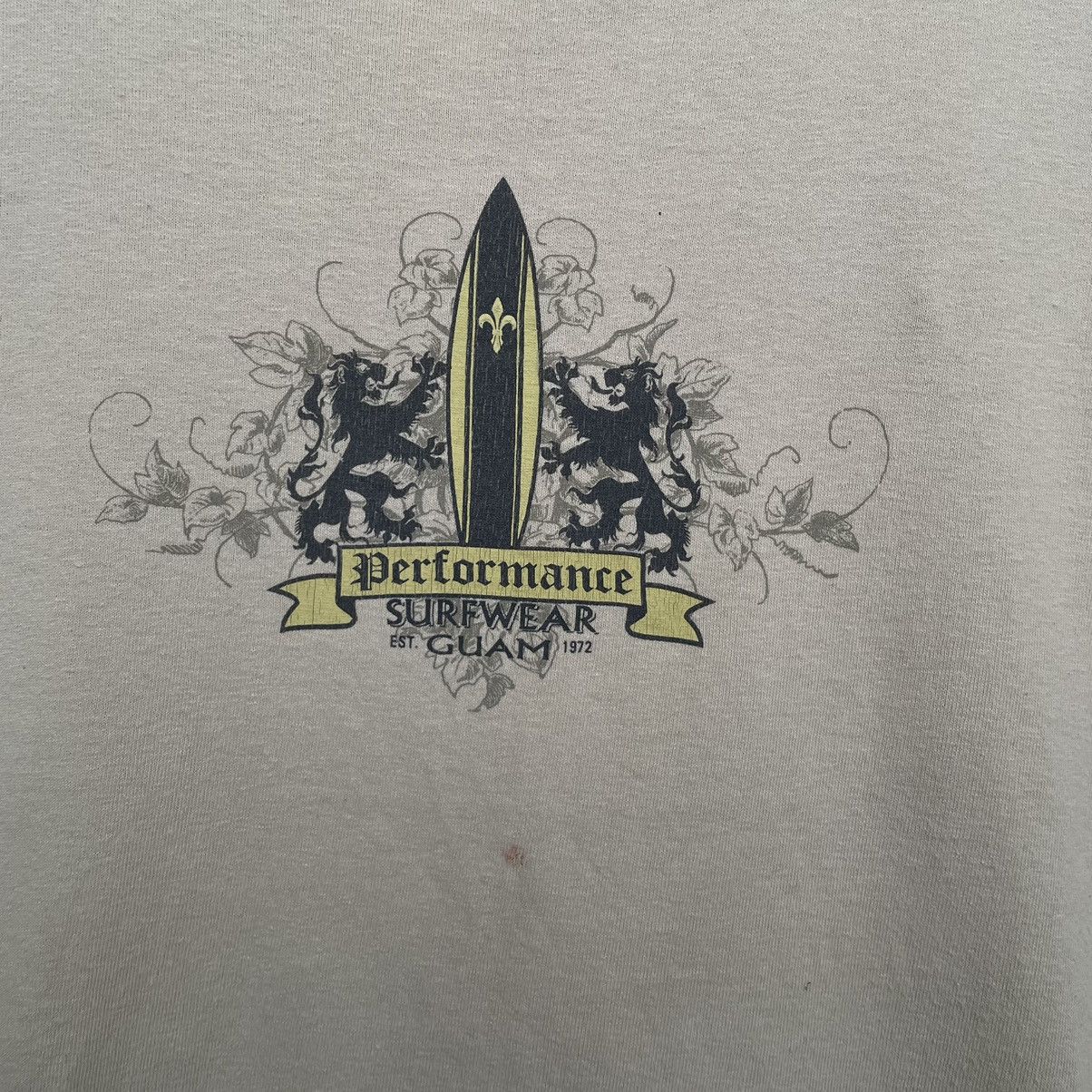 Vintage Vintage 1990s Performance Surfwear T Shirt Size US S / EU 44-46 / 1 - 2 Thumbnail