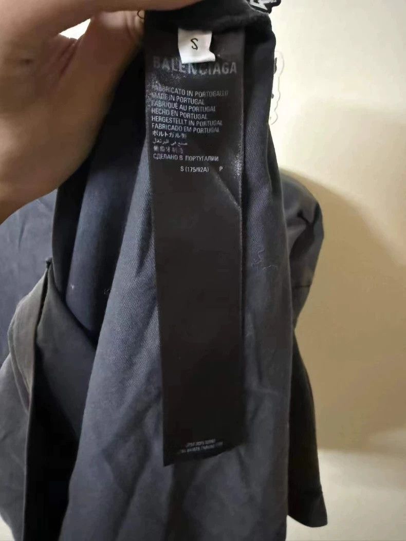 Balenciaga Balenciaga Bat Short Sleeve Black Size US S / EU 44-46 / 1 - 4 Thumbnail