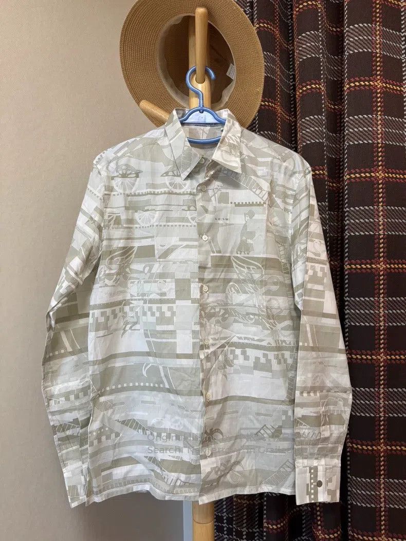 Hermes Hermes size 39 Classic pattern shirt Size US M / EU 48-50 / 2 - 1 Thumbnail