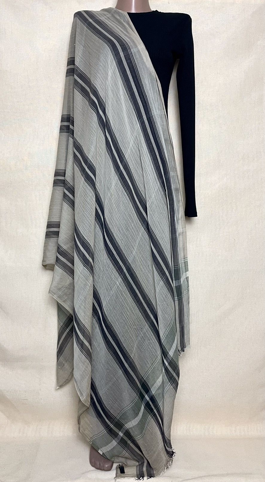 Franco Ferrari Franco Ferrari wool linen silk scarf Size ONE SIZE - 1 Thumbnail