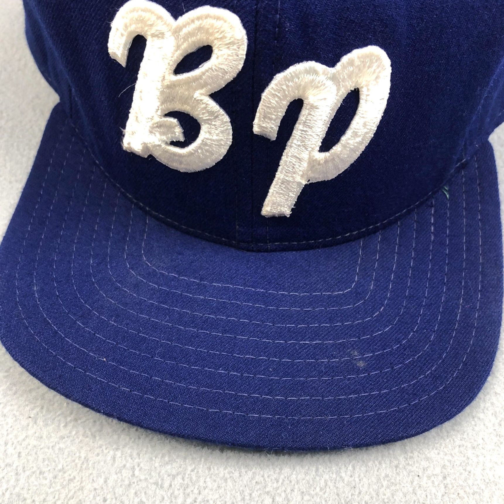 New Era Vintage New Era BP Hat Snap Back Mens Medium Large Baseball Cap Made USA 90s Size ONE SIZE - 2 Thumbnail