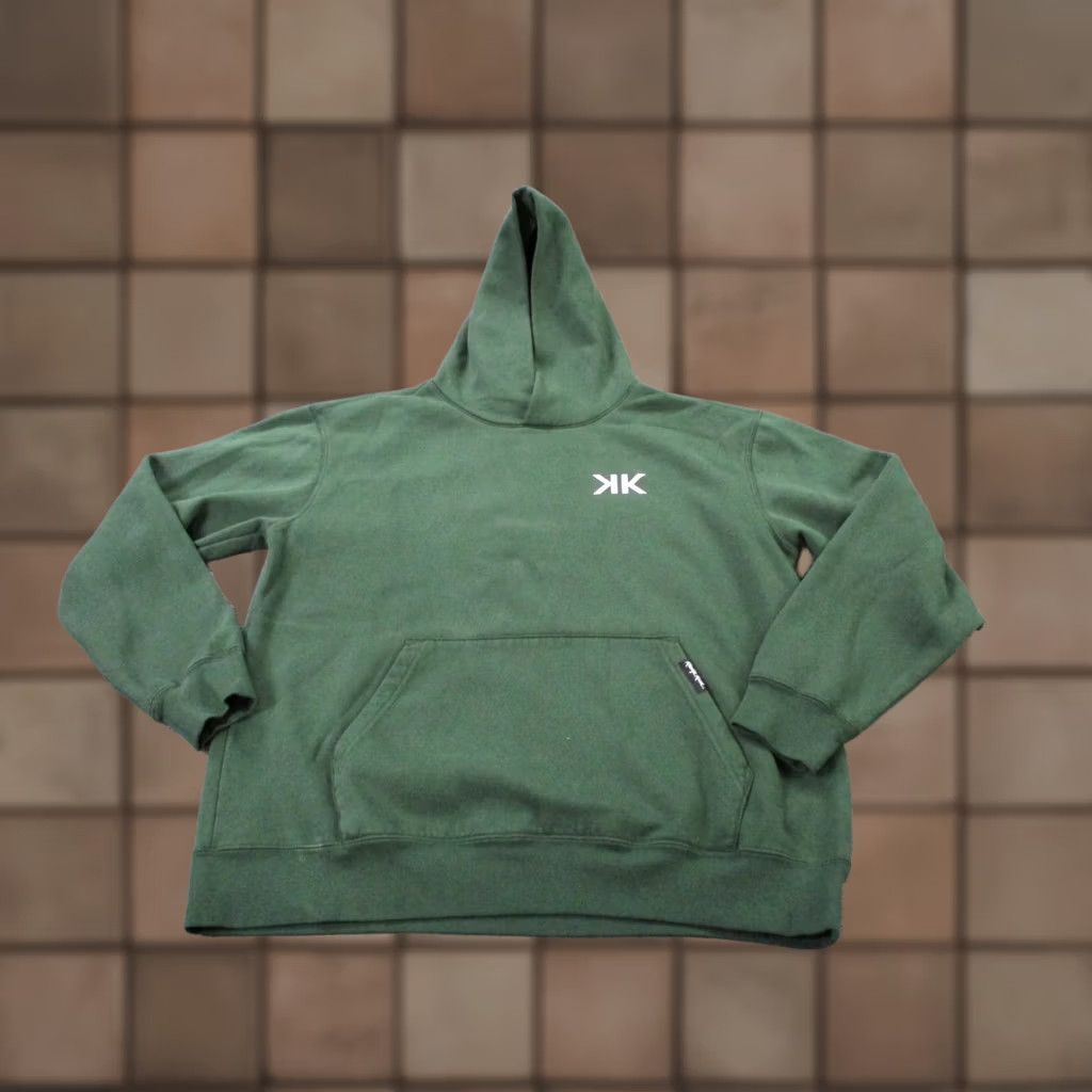 Vintage Khalifa Kush Hoodie Mens L Green Logo Pullover Hooded Sweatshirt Size US L / EU 52-54 / 3 - 1 Thumbnail