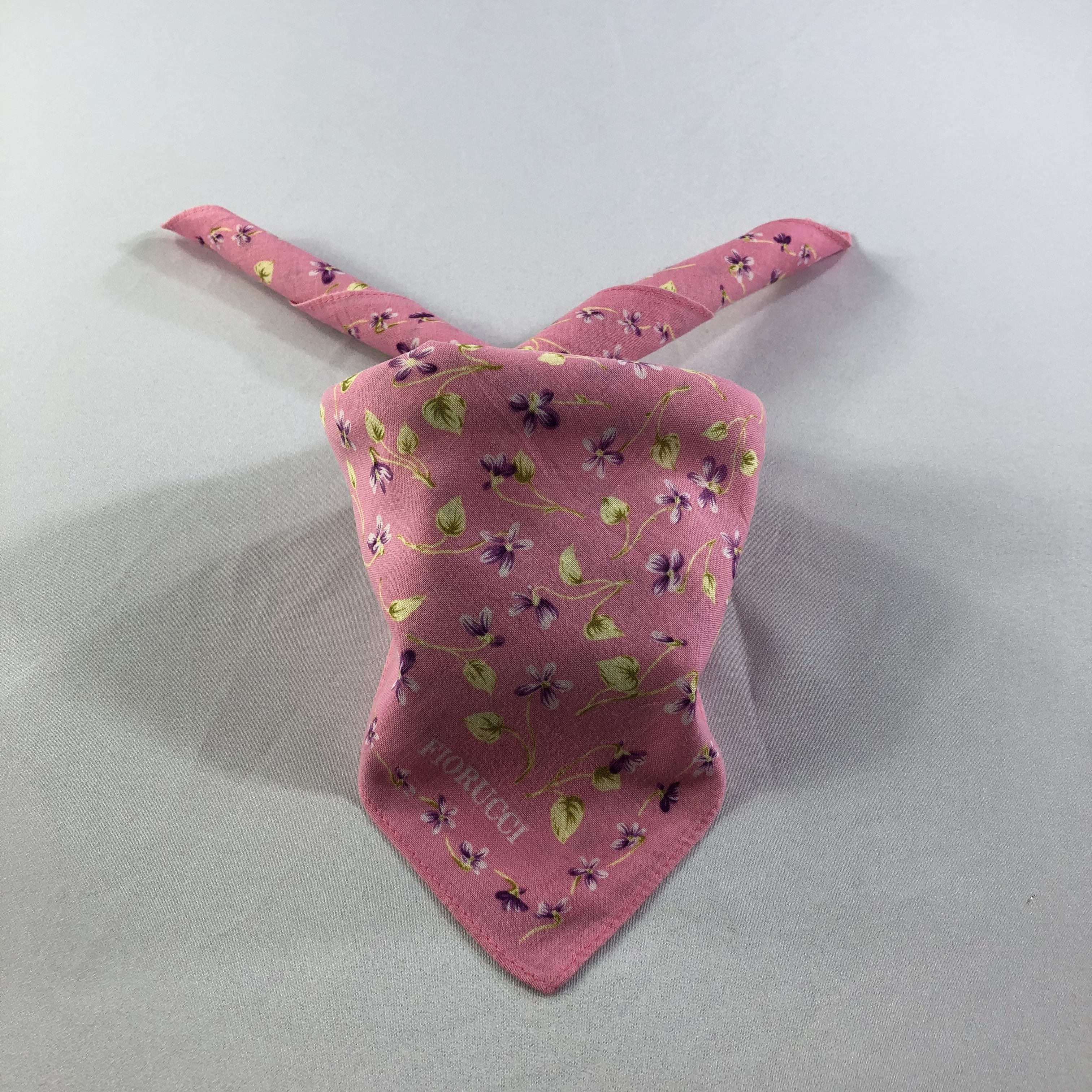 Fiorucci Fiorucci Floral Handkerchief Neckerchief Bandana H1939 Size ONE SIZE - 1 Thumbnail