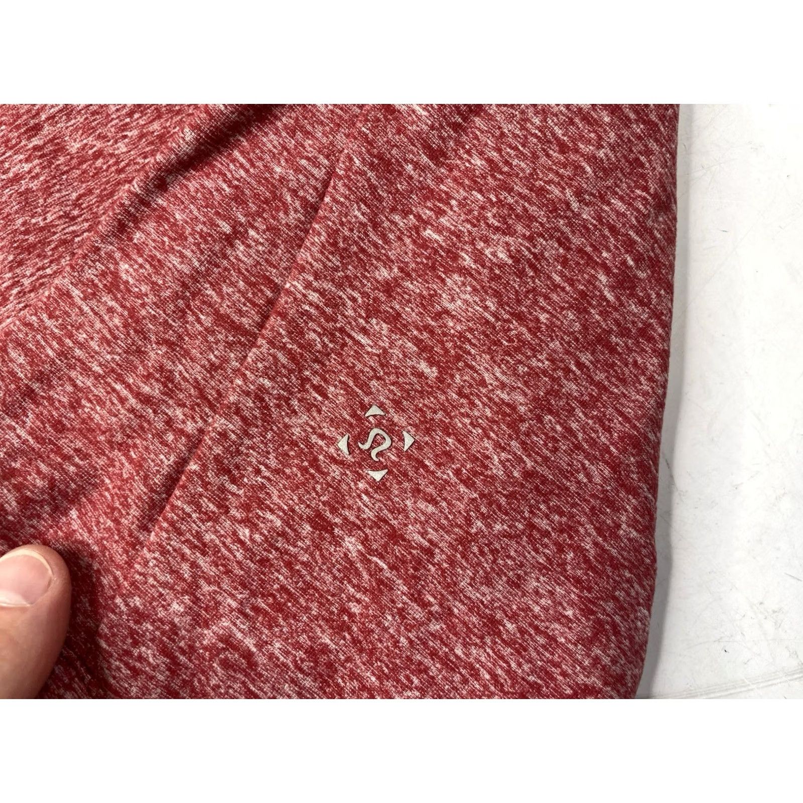 Lululemon Lululemon Metal Vent Tech Pullover Running Mens Large Red Heathered 1/4 Zip Size US L / EU 52-54 / 3 - 4 Thumbnail