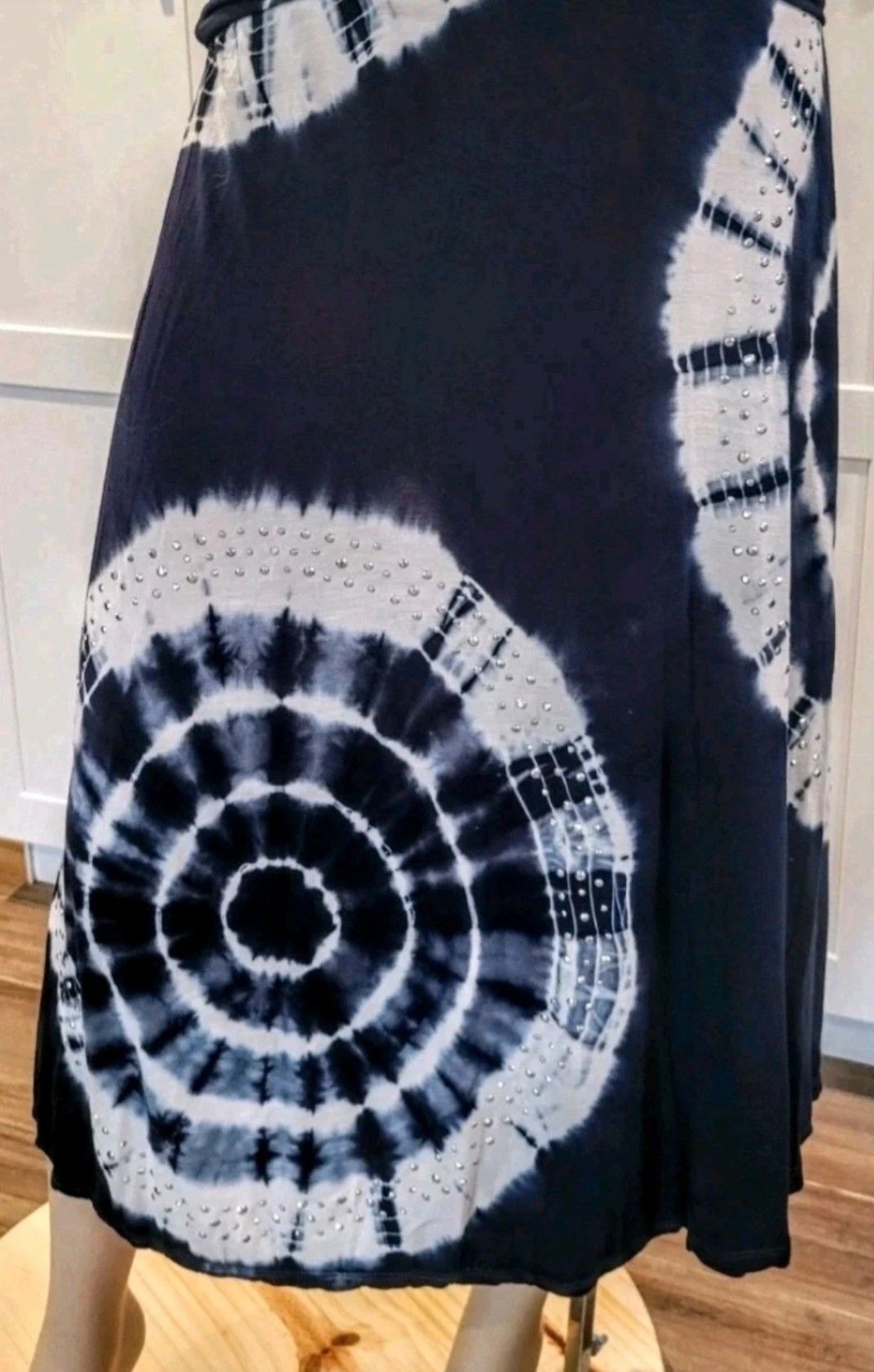 I.N.C IInternational Concepts Dress to Skirt Tie-Dye Stud Detail Size M / US 6-8 / IT 42-44 - 8 Thumbnail