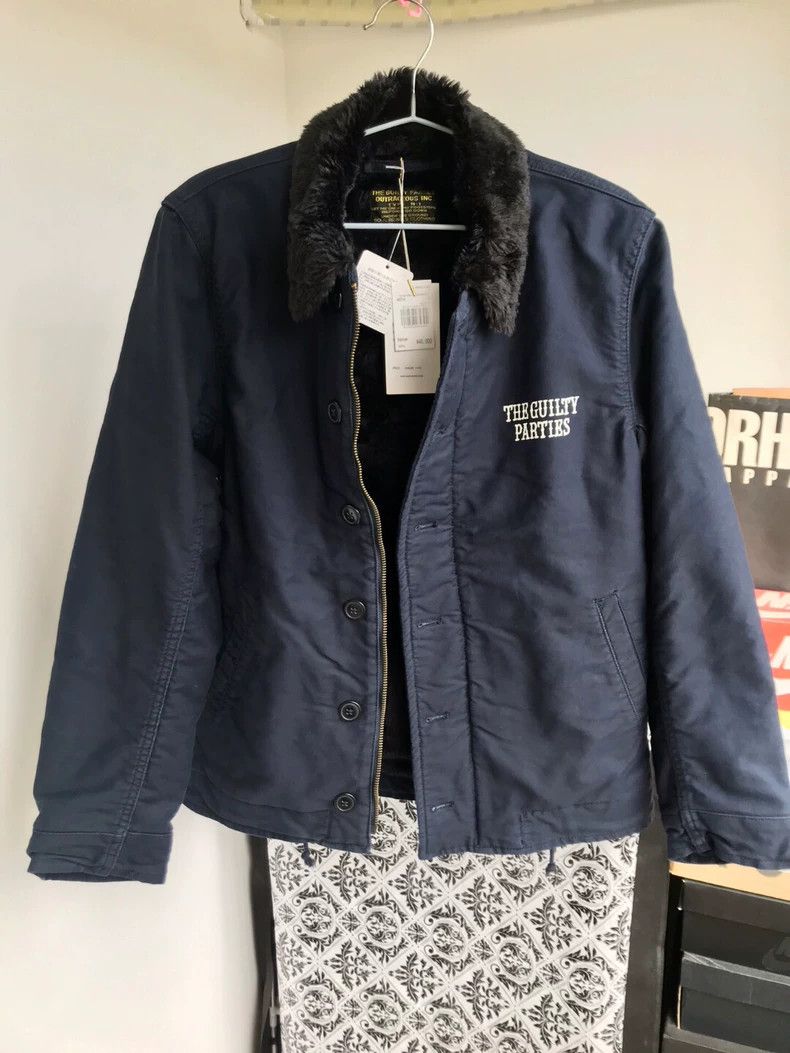 Wacko Maria WACKO MARIA Fleece Jacket N1 Deck Jacket Size US S / EU 44-46 / 1 - 1 Thumbnail