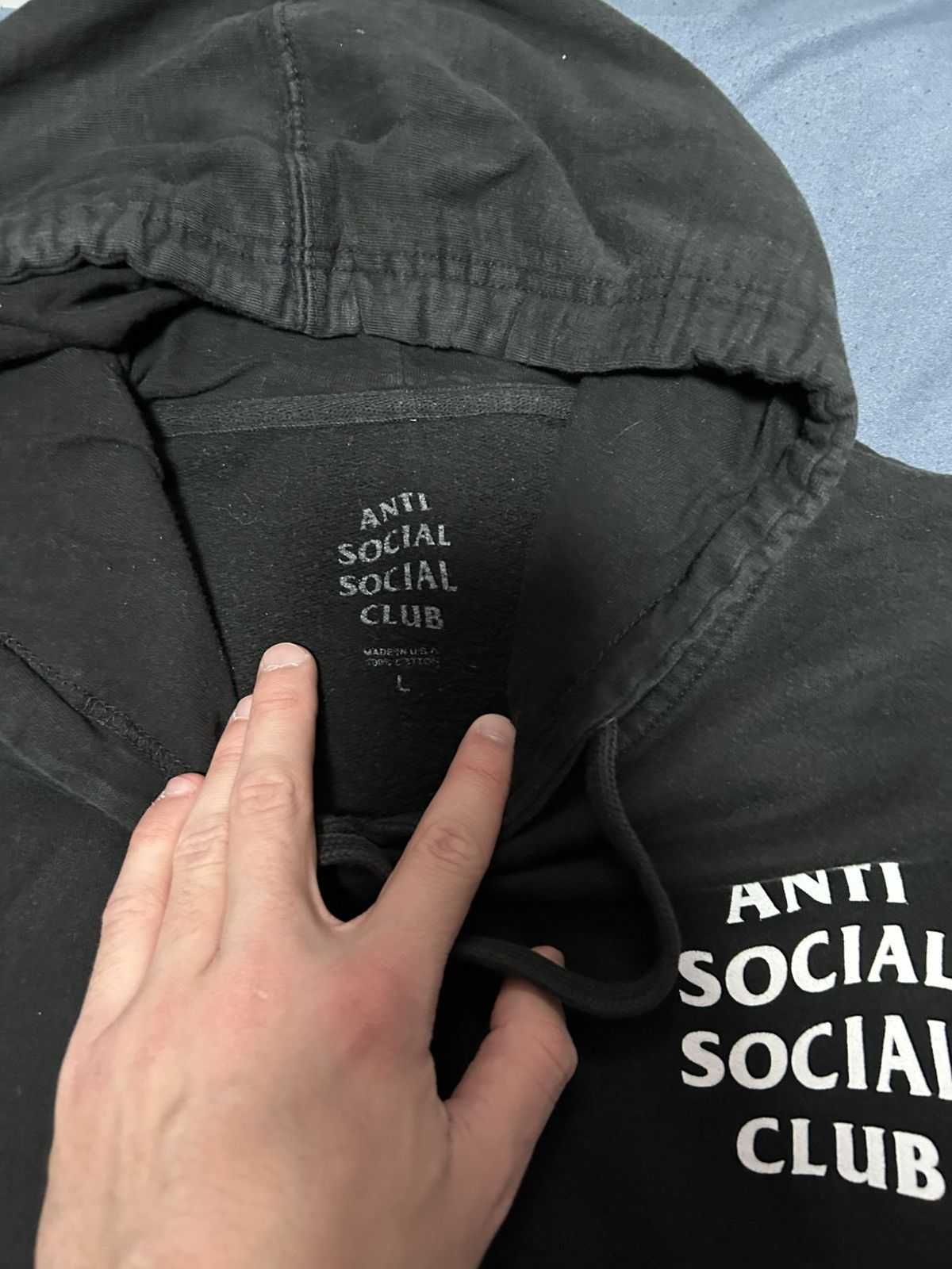Anti Social Social Club Anti social social club hoodie Size US L / EU 52-54 / 3 - 3 Thumbnail