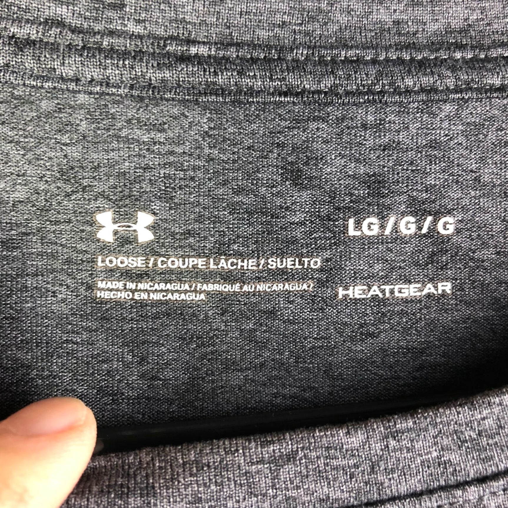 Under Armour Under Armour Men Gray Long Sleeve Crew Neck T Shirt Size L Remodeling Regular Logo Batman - Vintage No Size US L / EU 52-54 / 3 - 5 Thumbnail