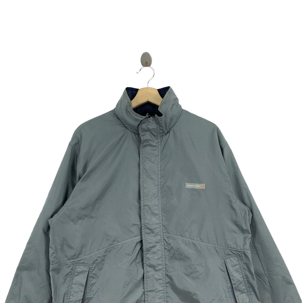 Vintage Vintage ROSSIGNOL Motorsport Racing Zipper Windbreaker Size US L / EU 52-54 / 3 - 4 Thumbnail