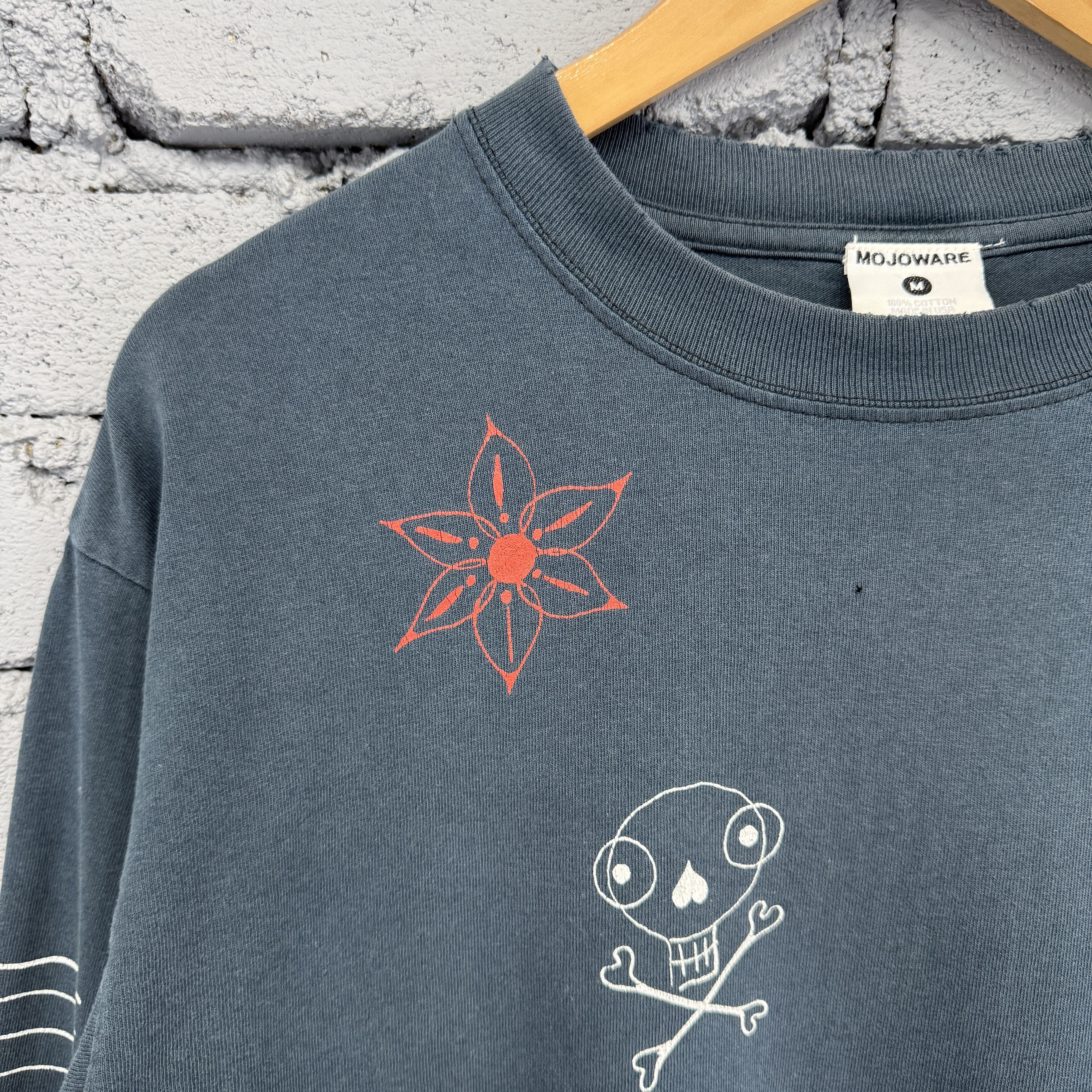Vintage Rare Vintage Mojoware Made In Usa Sunfaded Tshirt Size US M / EU 48-50 / 2 - 5 Thumbnail