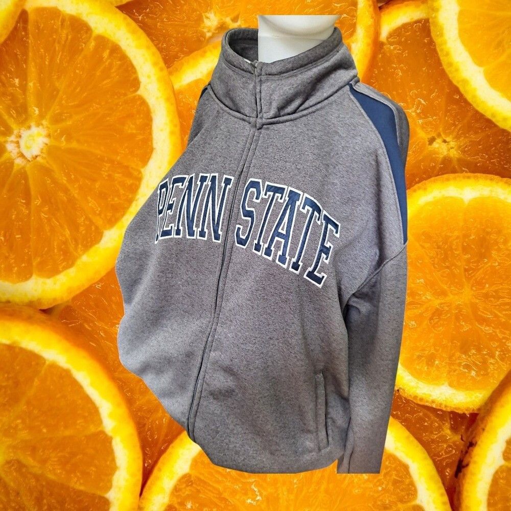 Other Penn State Quarter Zip Pullover Jacket NCAA Collegiate Gray Size US L / EU 52-54 / 3 - 1 Thumbnail