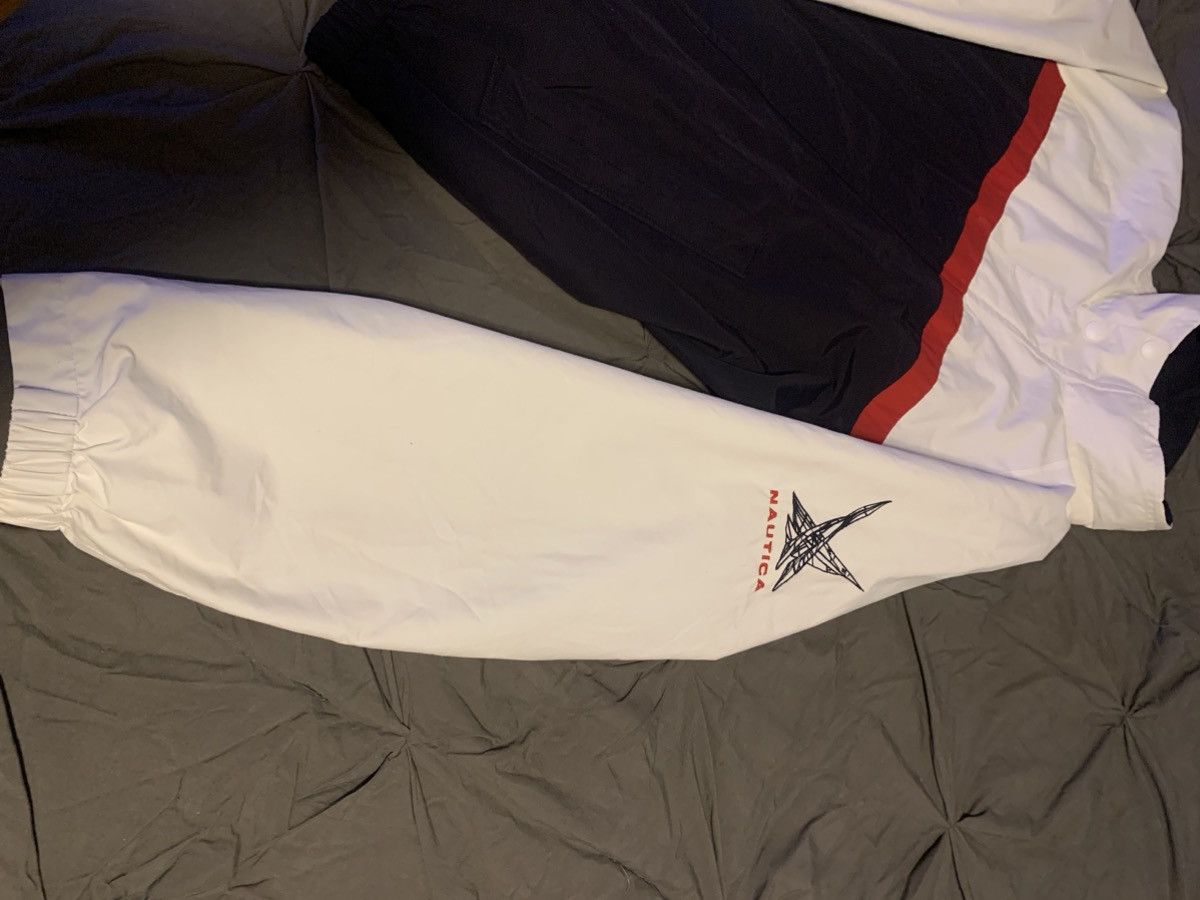 Nautica × Vintage Vintage Nautica Windbreaker Jacket Size US XL / EU 56 / 4 - 3 Thumbnail