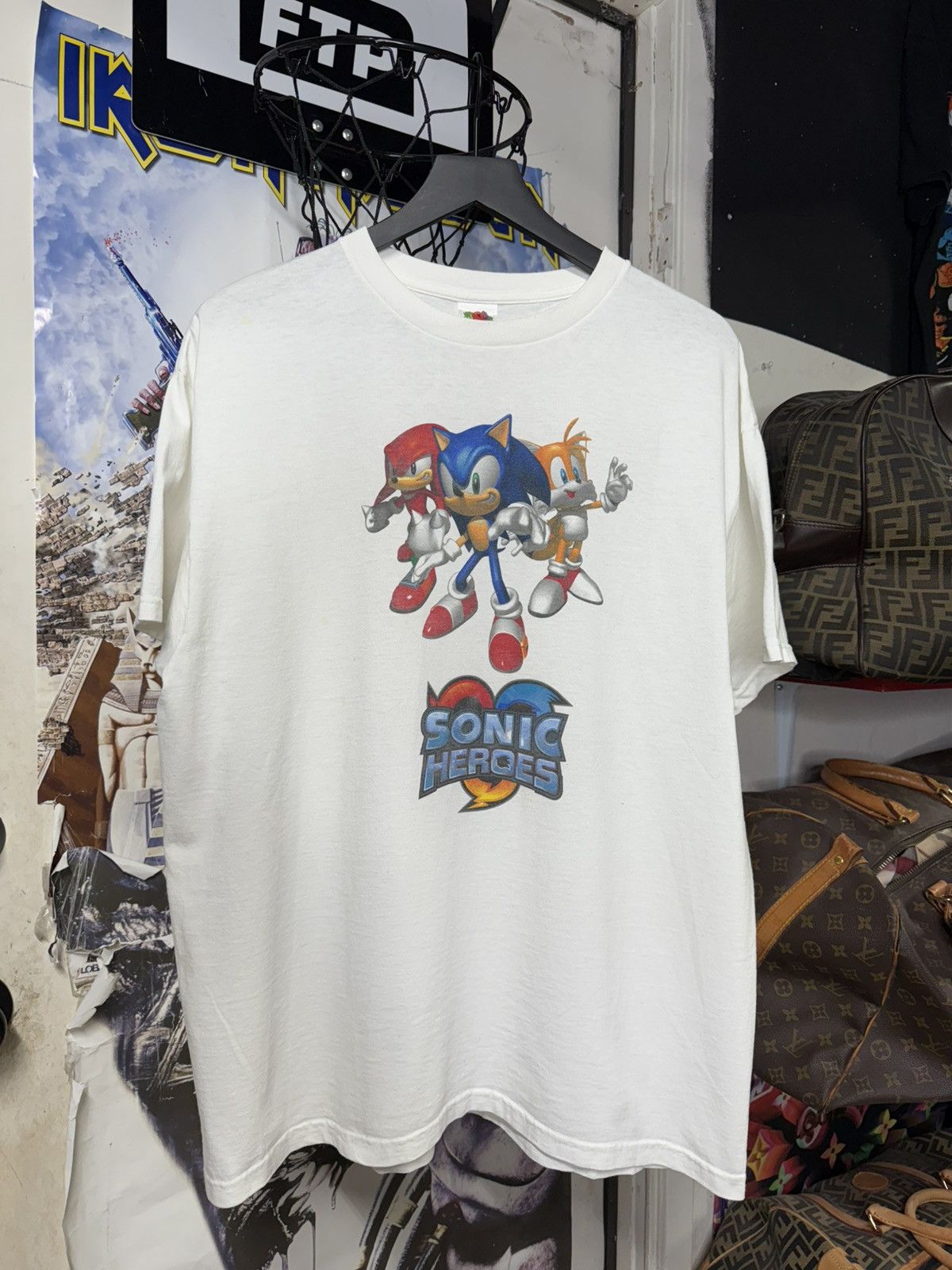 Vintage Vintage 00’ Sonic Hero’s PlayStation Game Promo Shirt XLarge Size US XL / EU 56 / 4 - 2 Thumbnail