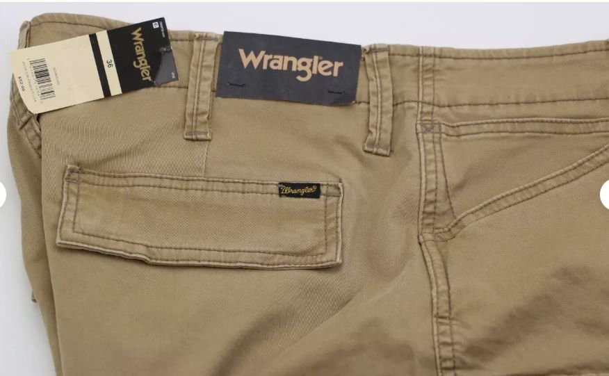 Wrangler Wrangler Cargo Men's Shorts Size W36 L10.5 Beige New Size US 36 / EU 52 - 4 Thumbnail