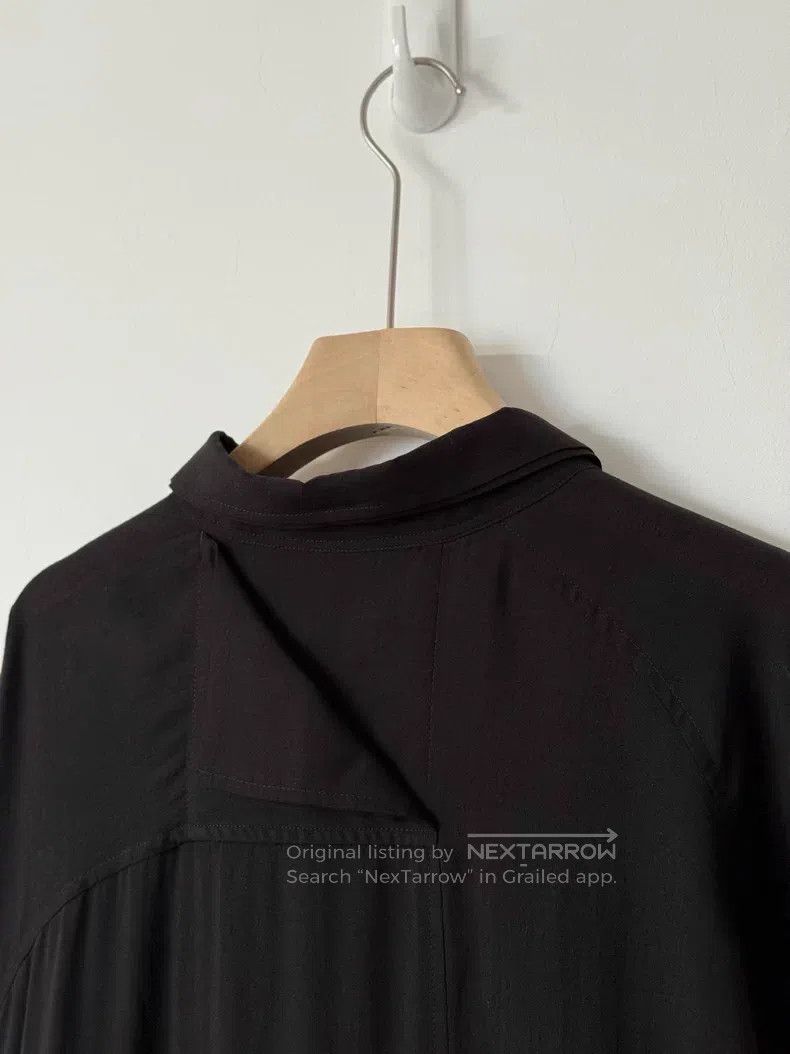 Yohji Yamamoto Yohji Yamamoto Pleated patch shirt| Size US M / EU 48-50 / 2 - 8 Thumbnail