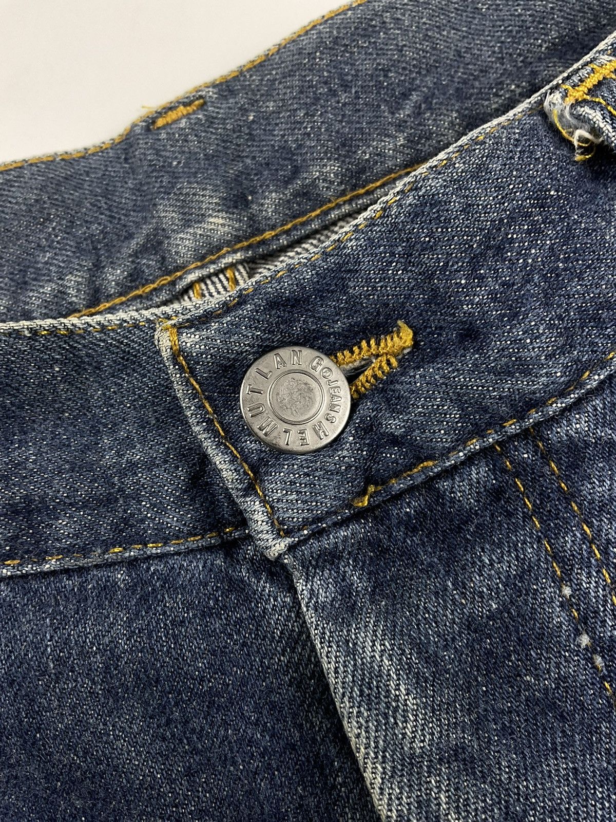 Helmut Lang Helmut Lang 1997 Denim Cargo Pants Size US 31 - 8 Thumbnail