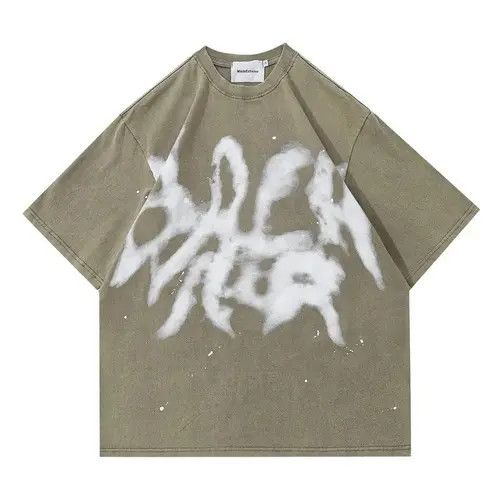 Black Distressed T-Shirt y2k Retro 2000 Clothing