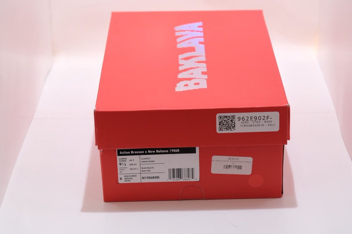 Action Bronson × New Balance New Balance 1906r x Baklava Action Bronson Medusa Azul Size US 9.5 / EU 42-43 - 7 Thumbnail