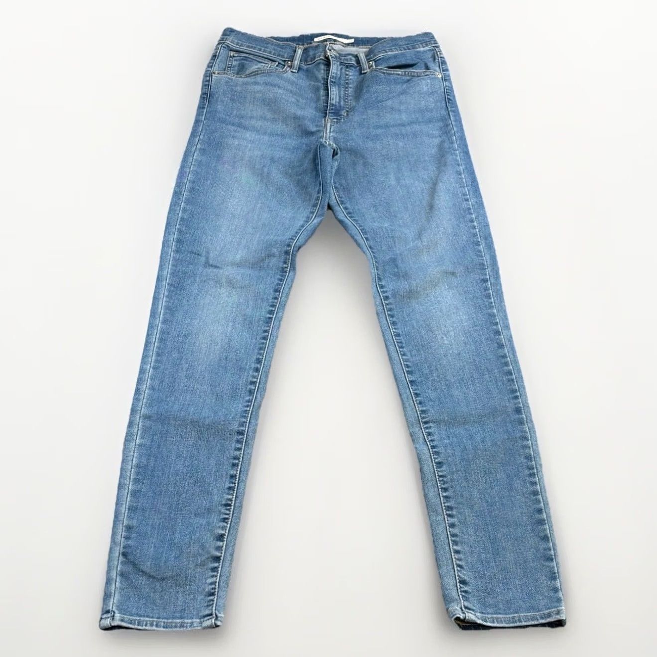 Levi's Levi’S mile high super skinny jeans women'S blue zip fly pants denim classic Size 30" / US 8 / IT 44 - 2 Thumbnail