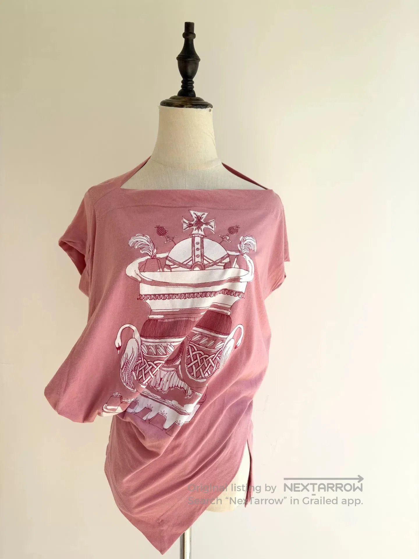 Vivienne Westwood vivienne westwood pink irregular short sleeve tee. Size M / US 6-8 / IT 42-44 - 1 Thumbnail