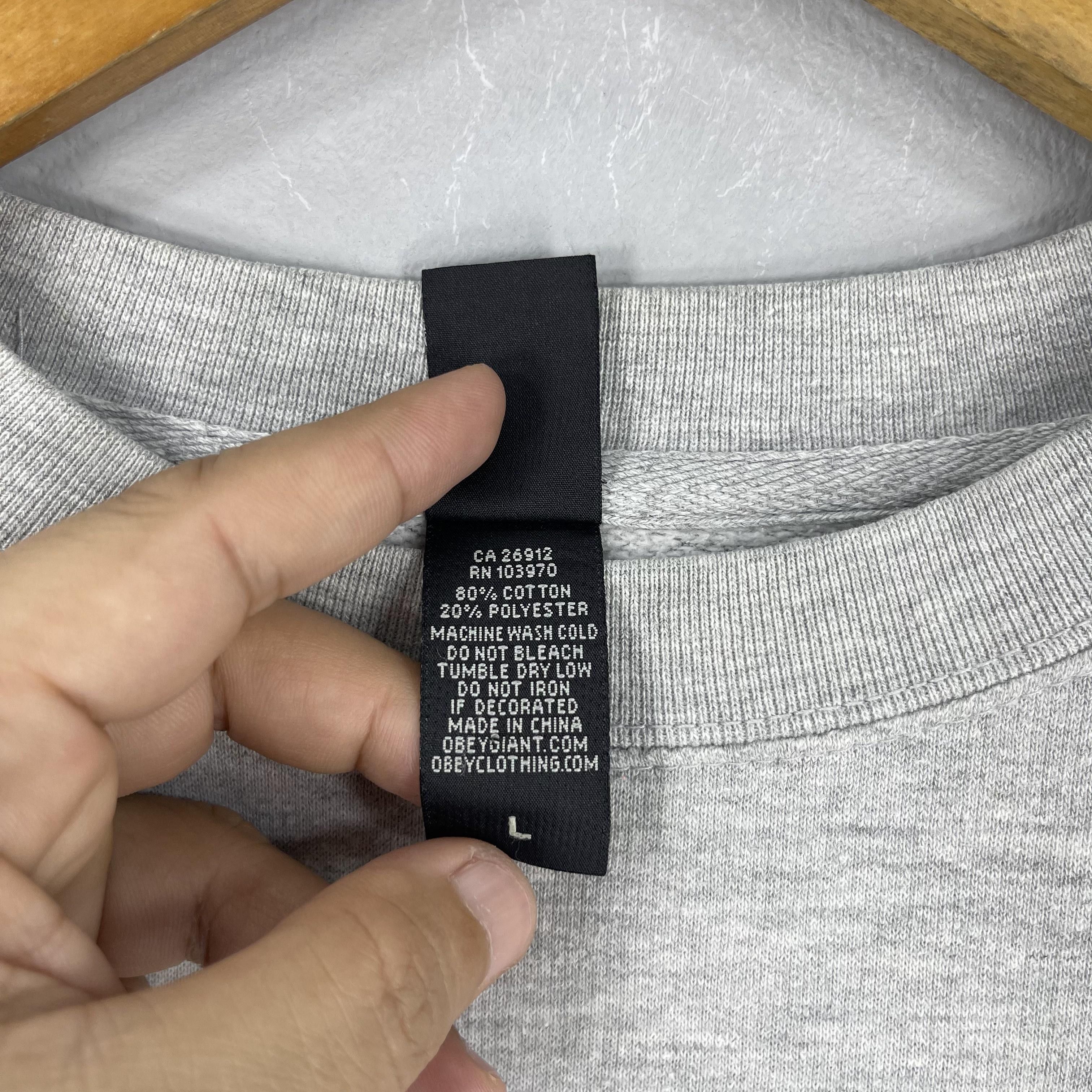 Obey Vintage Y2K OBEY All City Champions Crewneck Sweatshirt Size US L / EU 52-54 / 3 - 5 Thumbnail