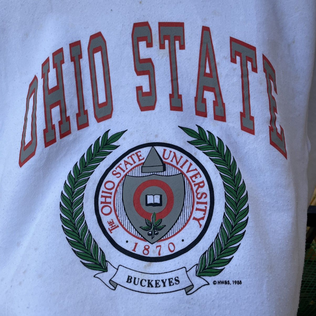 Vintage 🔥Vintage 1988 Ohio State University Crewneck Sweatshirts Size US M / EU 48-50 / 2 - 6 Thumbnail