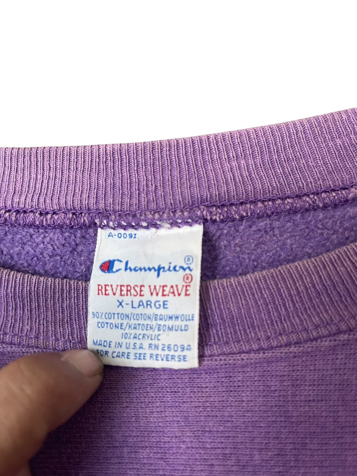 Champion Vintage Champion Reverse Weave Faded USA Streetwear Size US XL / EU 56 / 4 - 7 Thumbnail