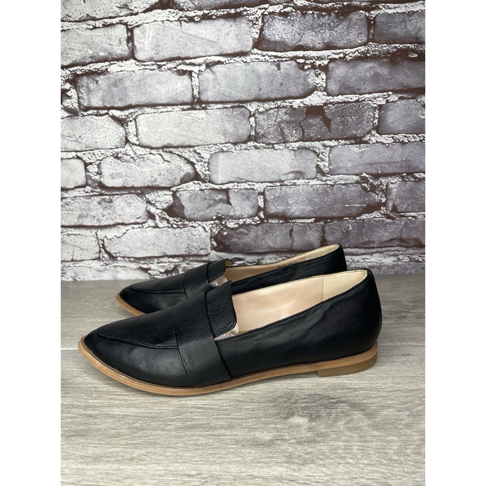 Other Dr. Scholls Original Collection Ashah Black Leather Pointed Size US 7.5 / IT 37.5 - 12 Thumbnail