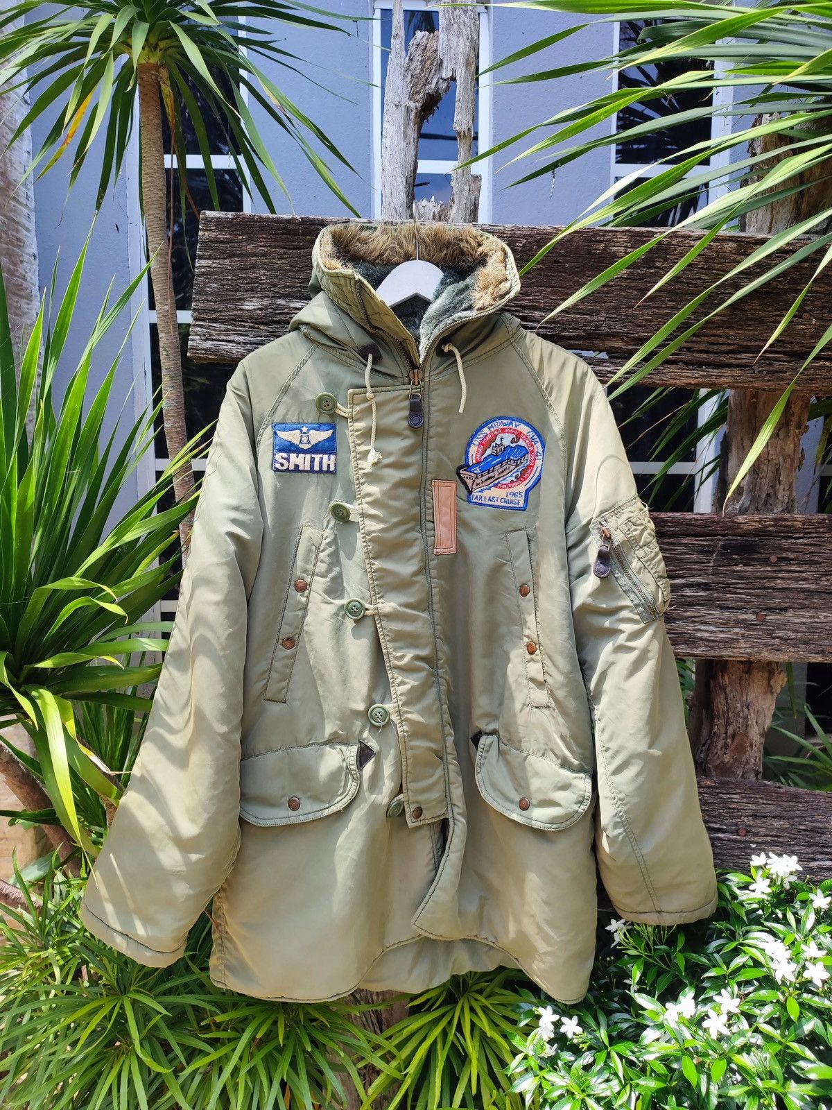 Vintage Vintage USAF N-3B Style Snorkel Parka Bomber Jacket Size US M / EU 48-50 / 2 - 1 Thumbnail