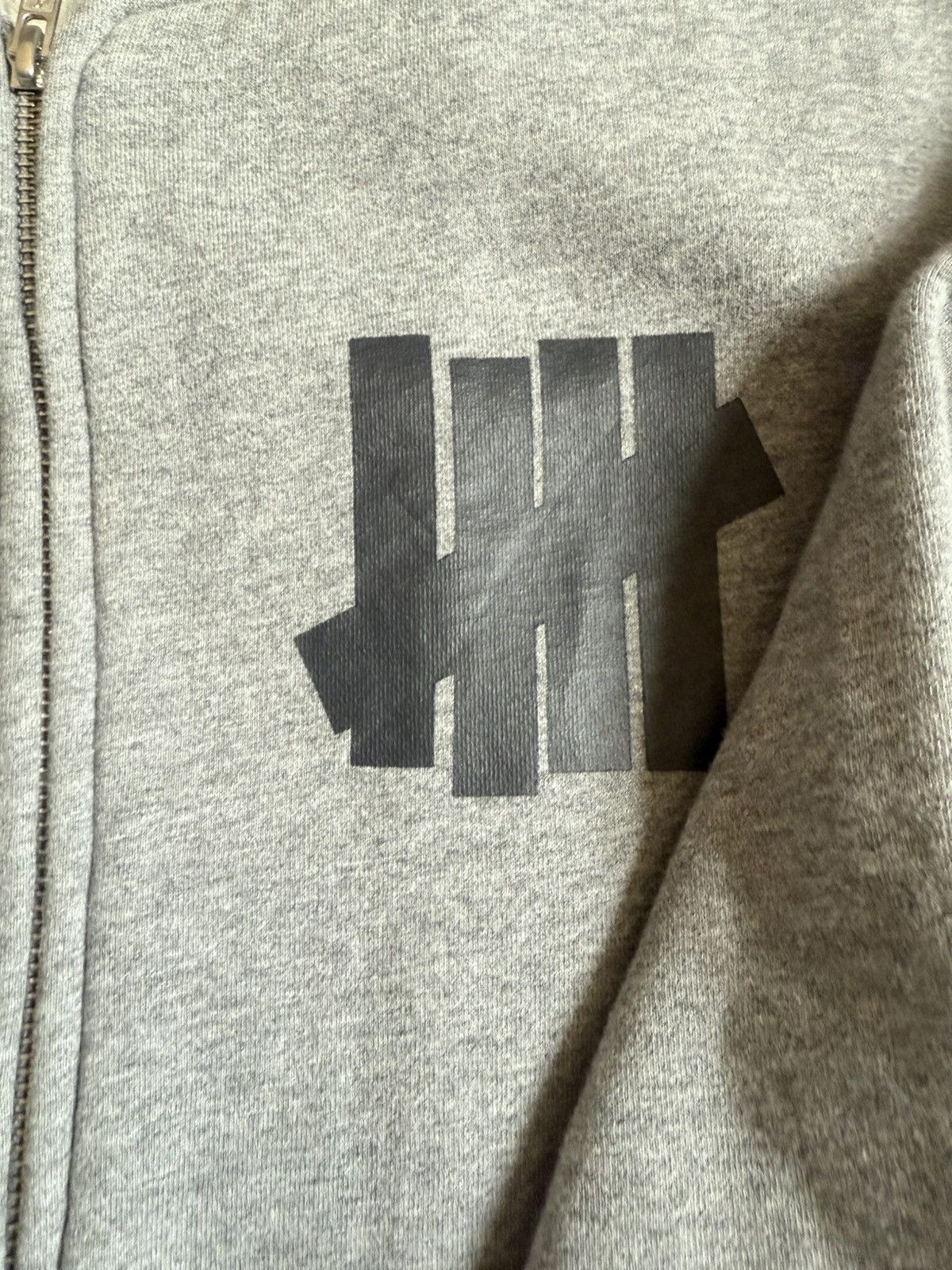 Undefeated Grey Undefeated Zipup Size US XL / EU 56 / 4 - 4 Thumbnail