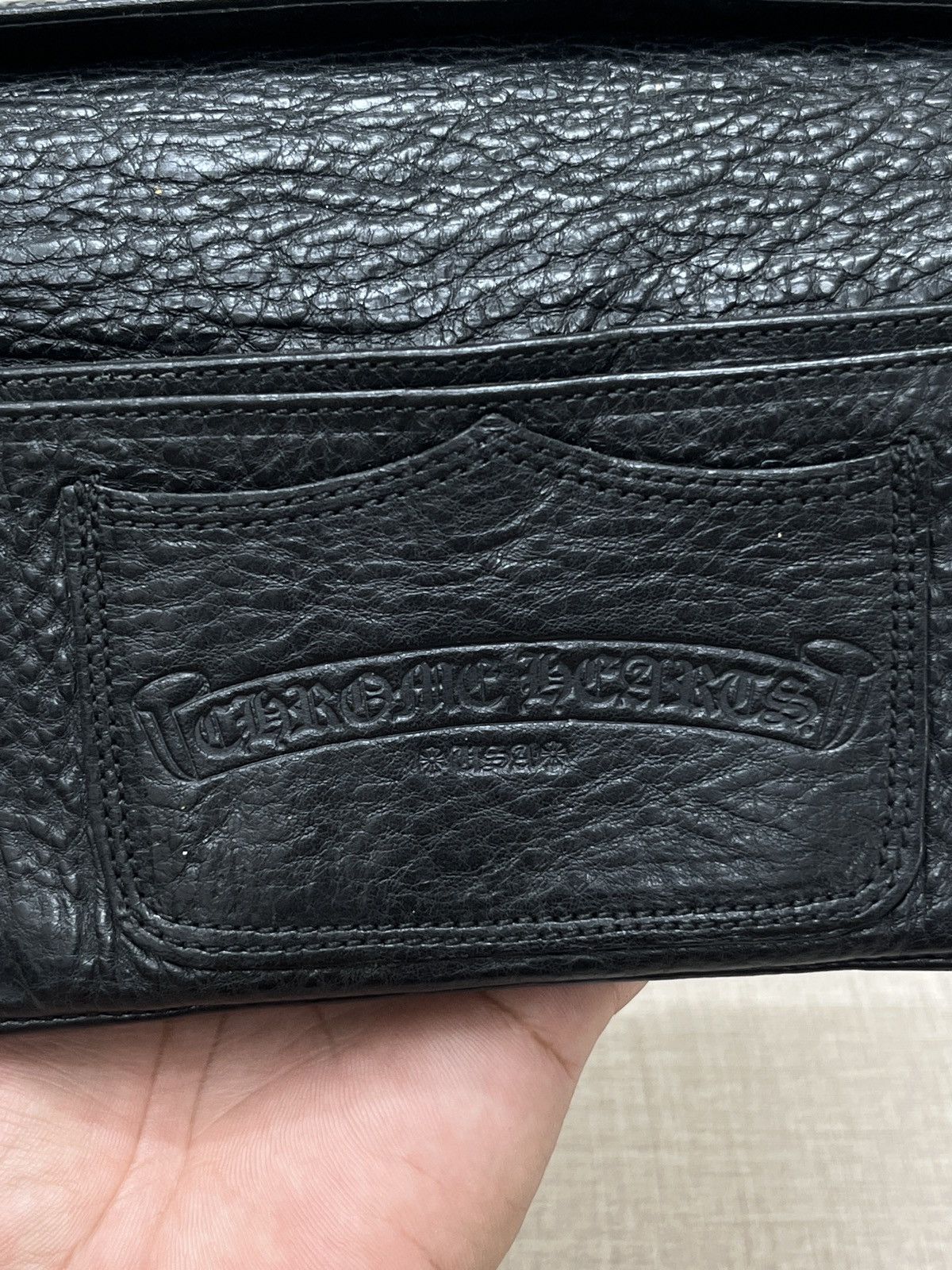 Chrome Hearts 🔥🔥🔥STEALS CHROME HEARTS ALLIGATOR WALLET Size ONE SIZE - 19 Thumbnail