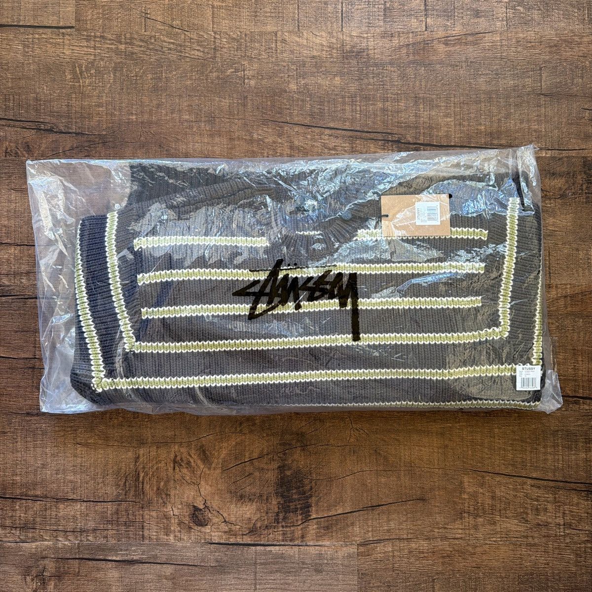 Stussy Stussy striped chunky knit sweater Size US XL / EU 56 / 4 - 2 Thumbnail