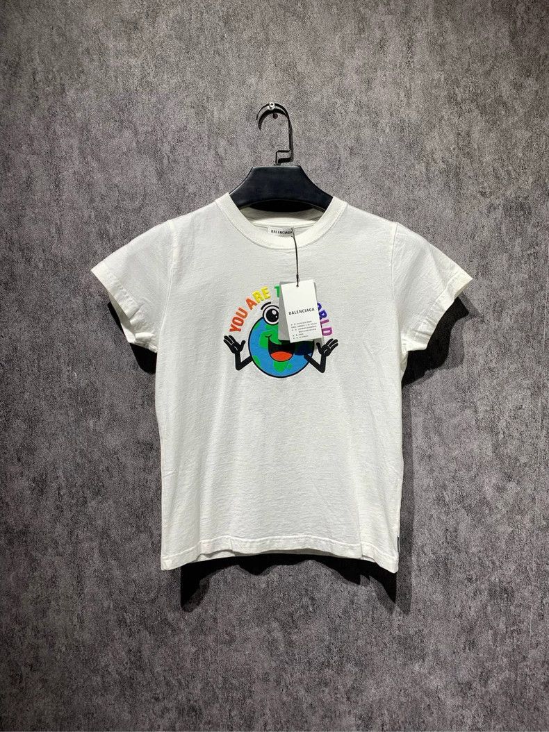 Balenciaga Balenciaga Earth Short Sleeve 2503-Nextarrow Size S / US 4 / IT 40 - 1 Thumbnail