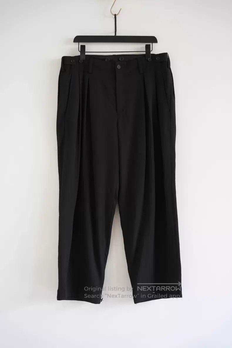 Yohji Yamamoto Yohji Yamamoto size 3 23k multi-lacing wool trousers Size US 30 / EU 46 - 1 Thumbnail